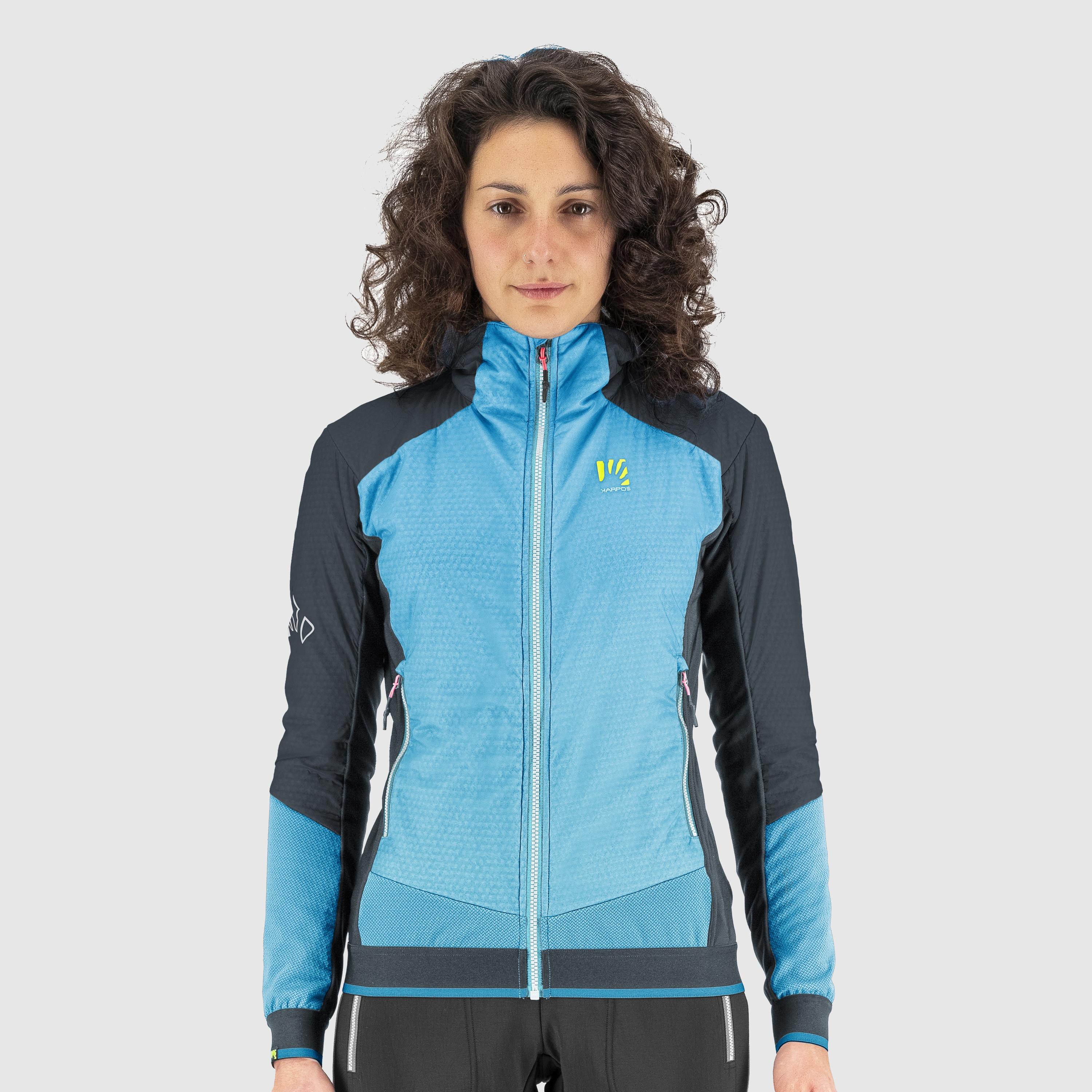Alagna plus evo w jacket - blue atoll/dark slate - karpos