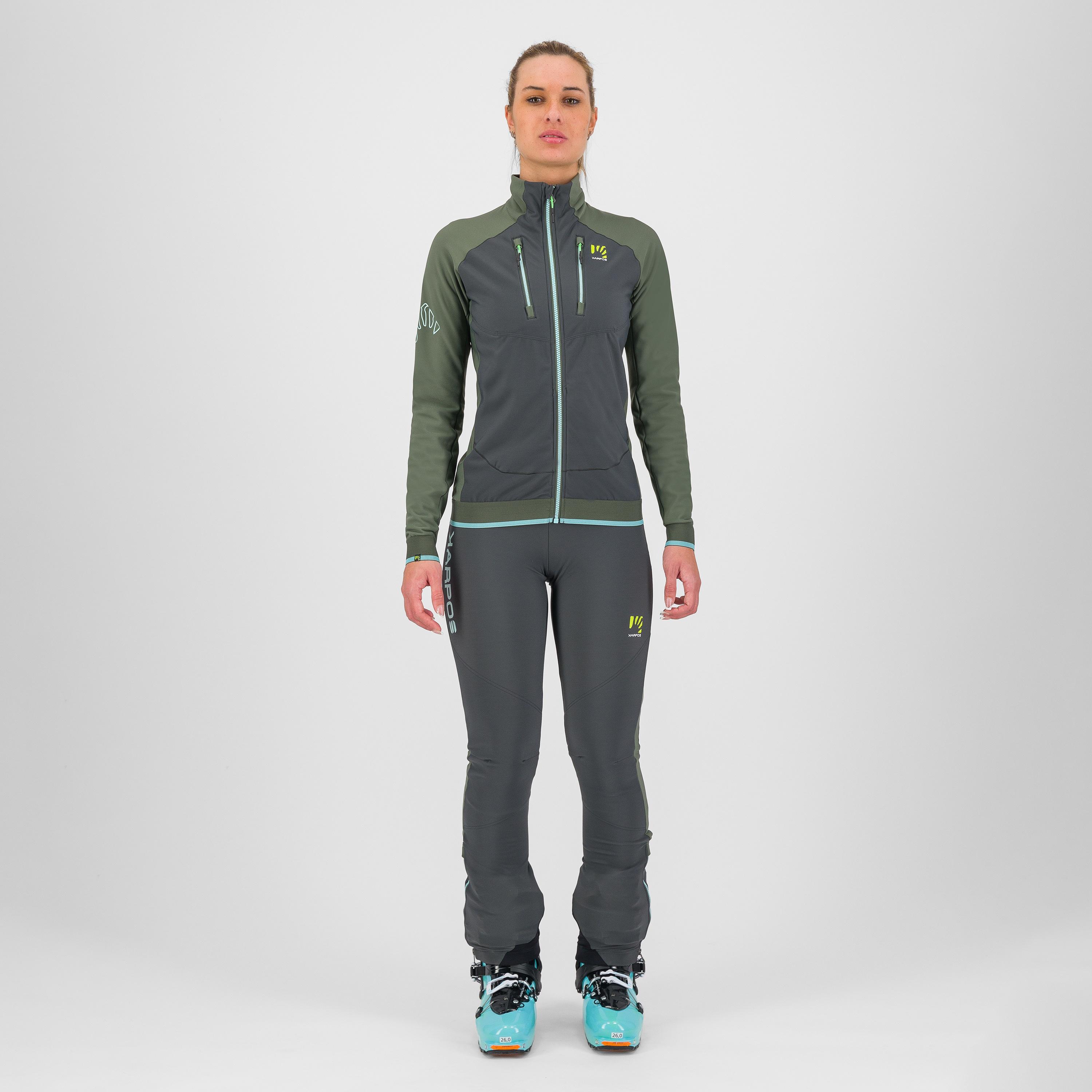 Alagna evo w jacket - black sand/thyme - karpos