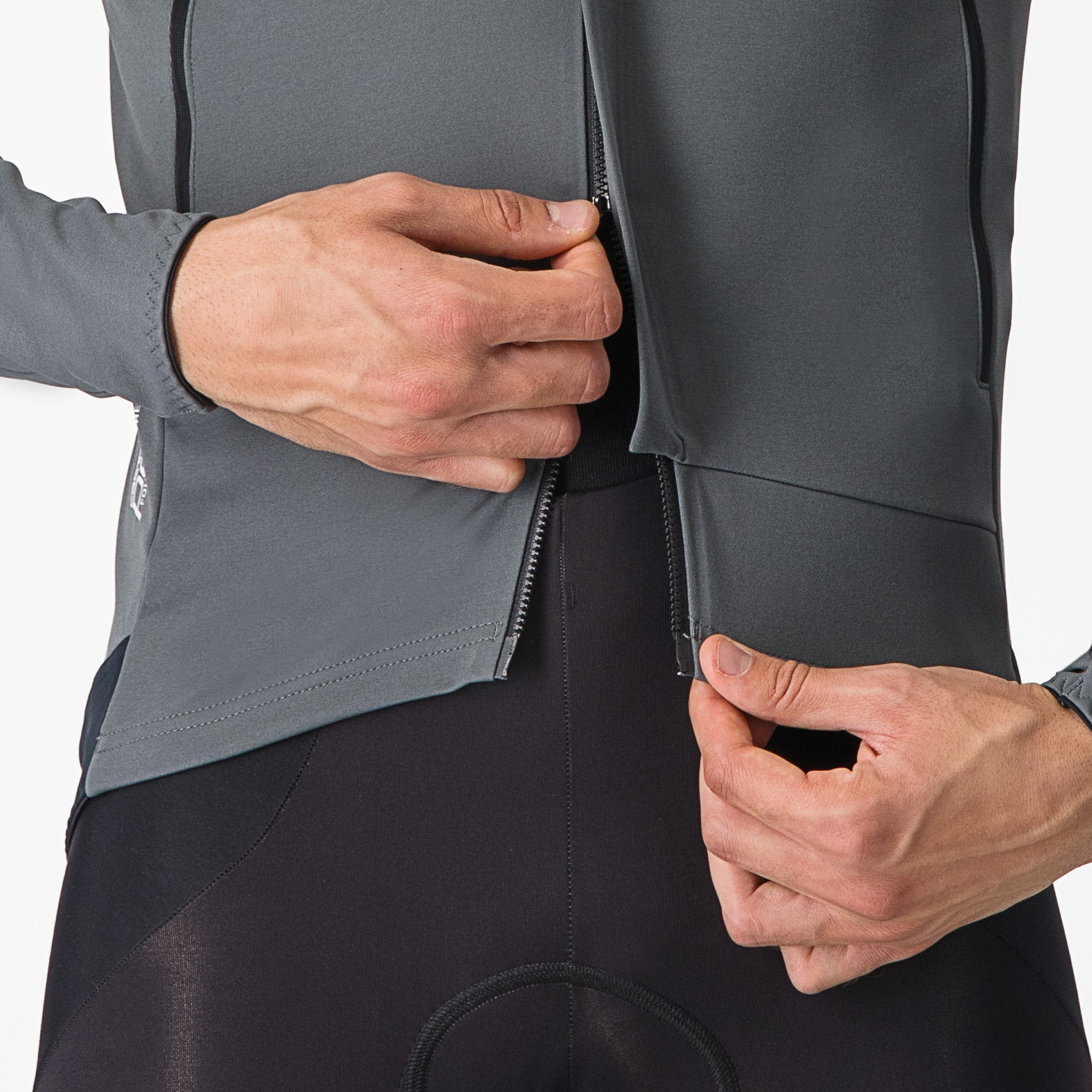 Perfetto ros 2 jacket - urban gray/silver reflex - castelli