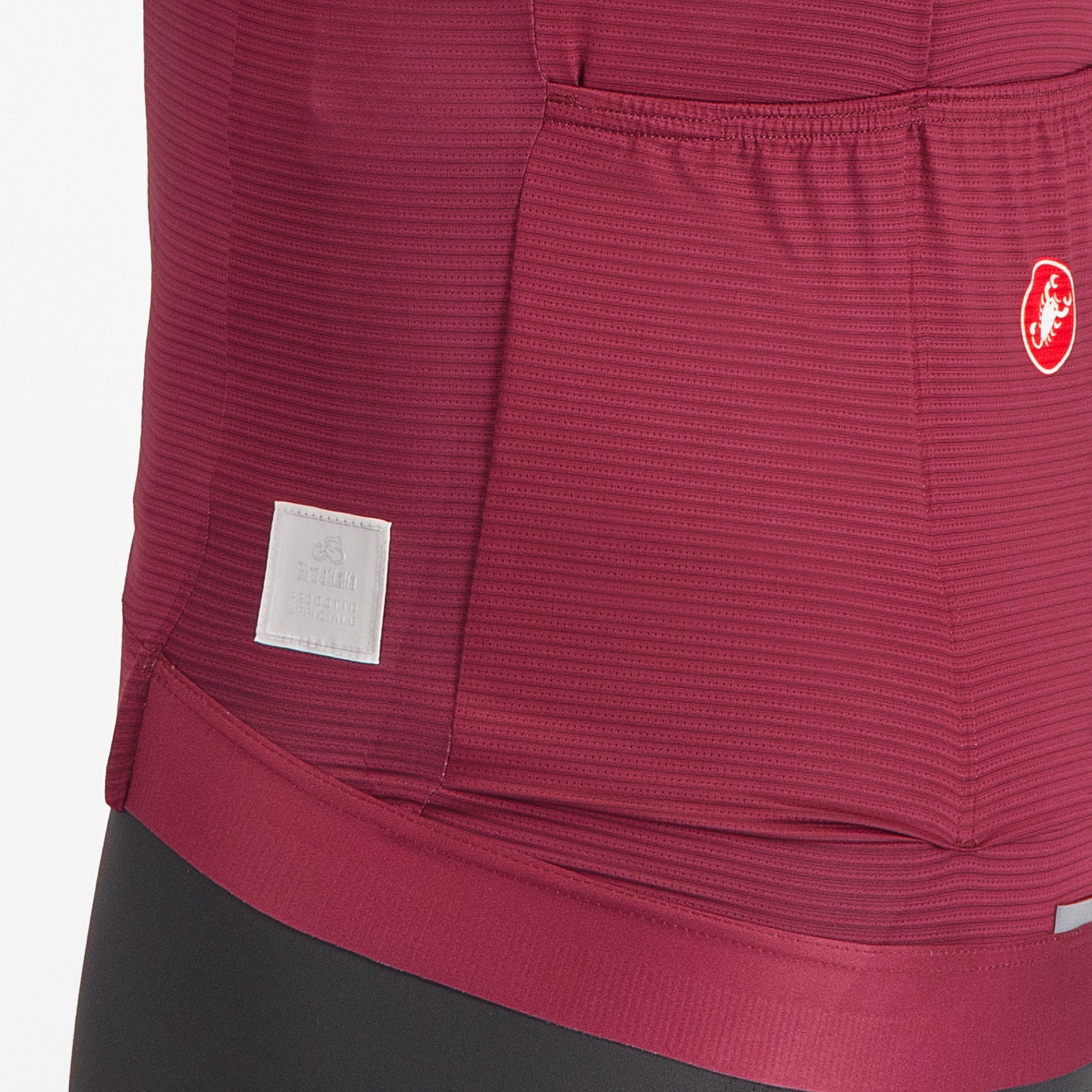#giro trofeo jersey - granata - castelli