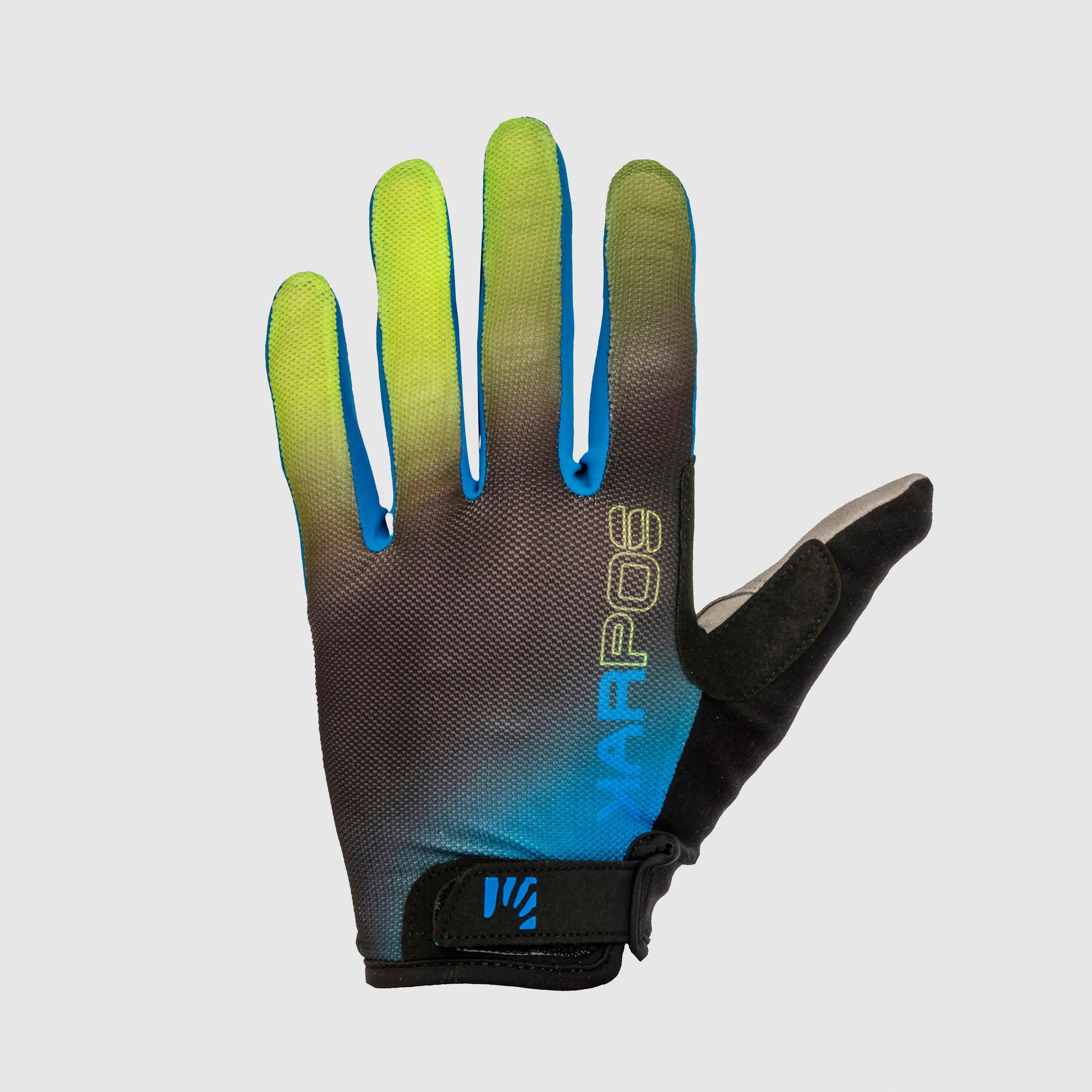 Federia glove - indigo b/black/green fluo - karpos