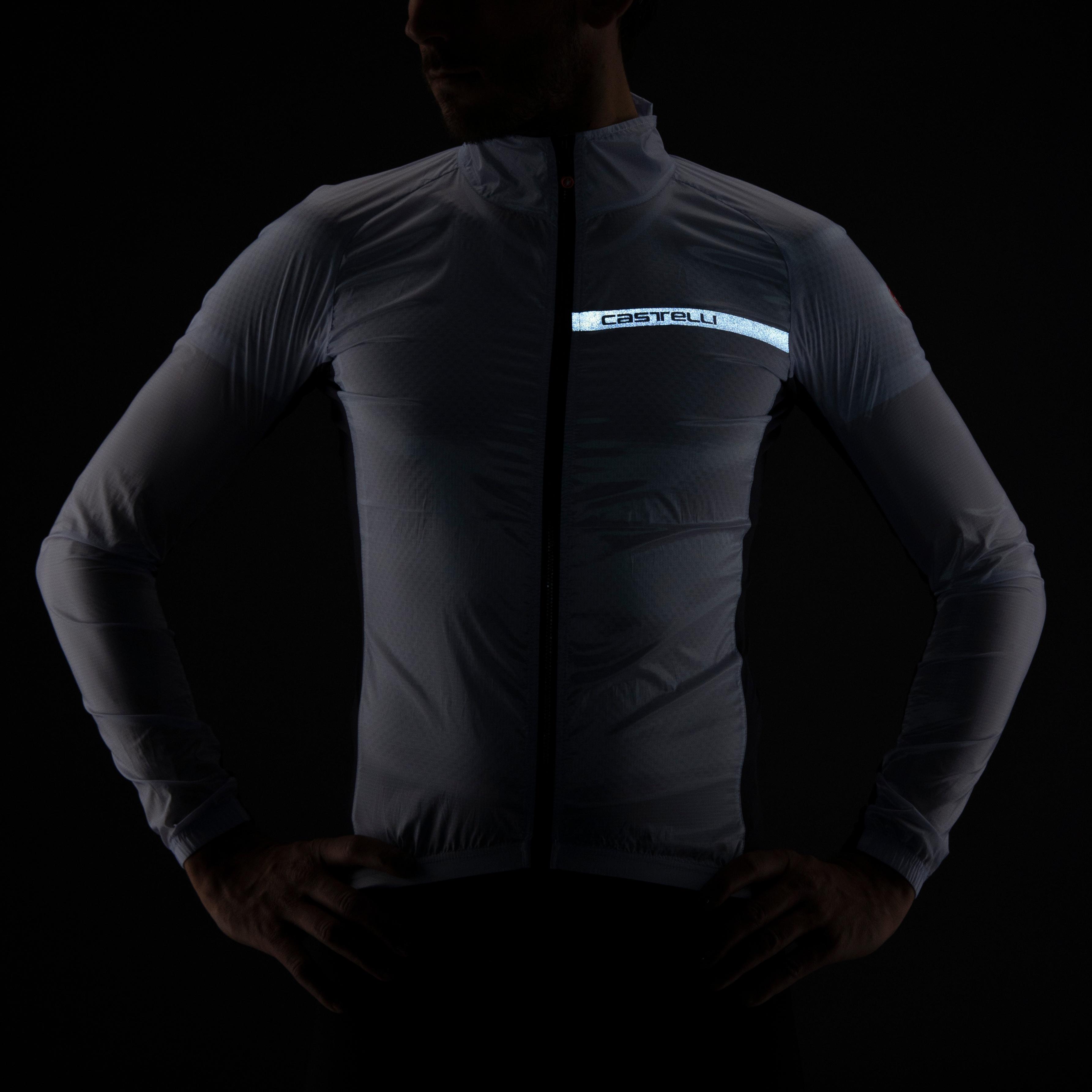 Squadra stretch jacket - silver gray/dark gray - castelli