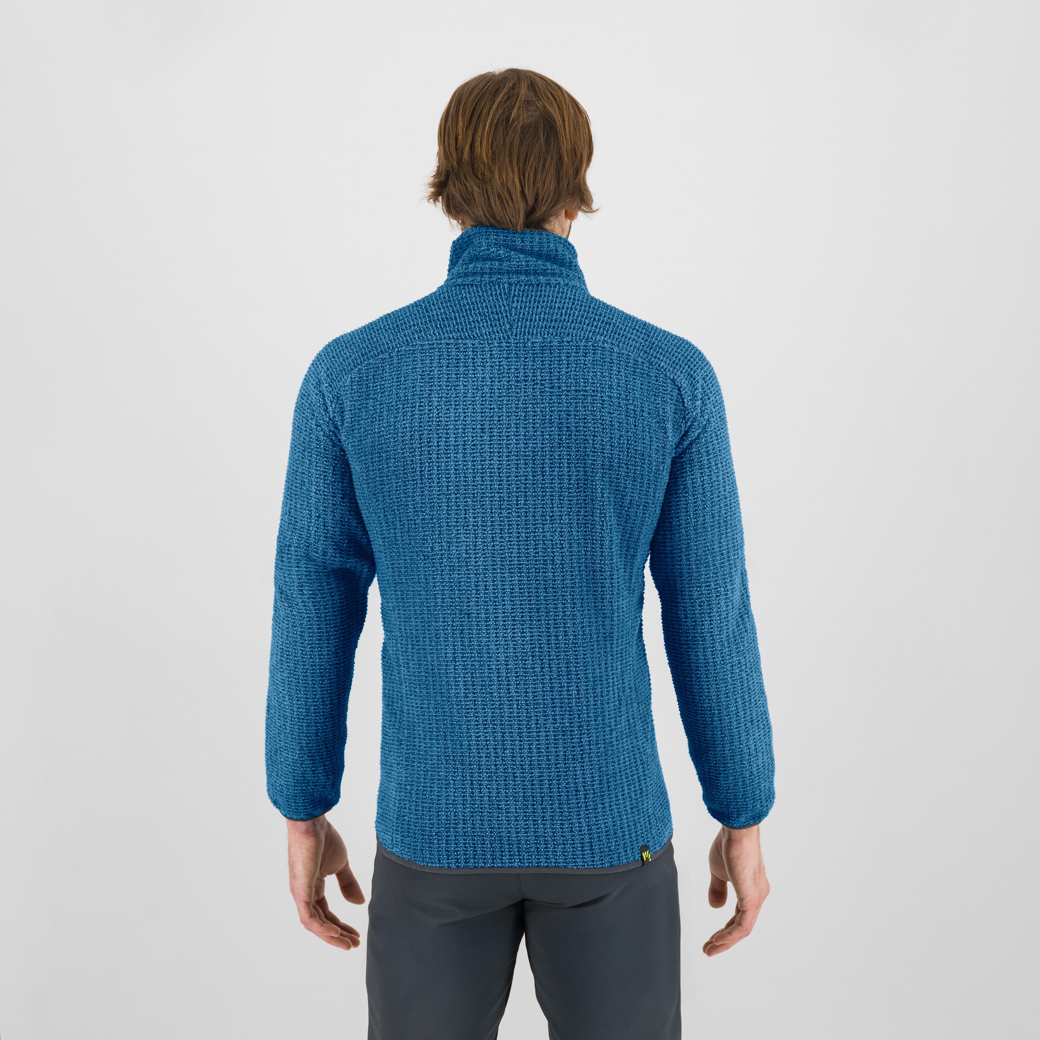 Rocchetta evo fleece - deep water/woodl.gray - karpos