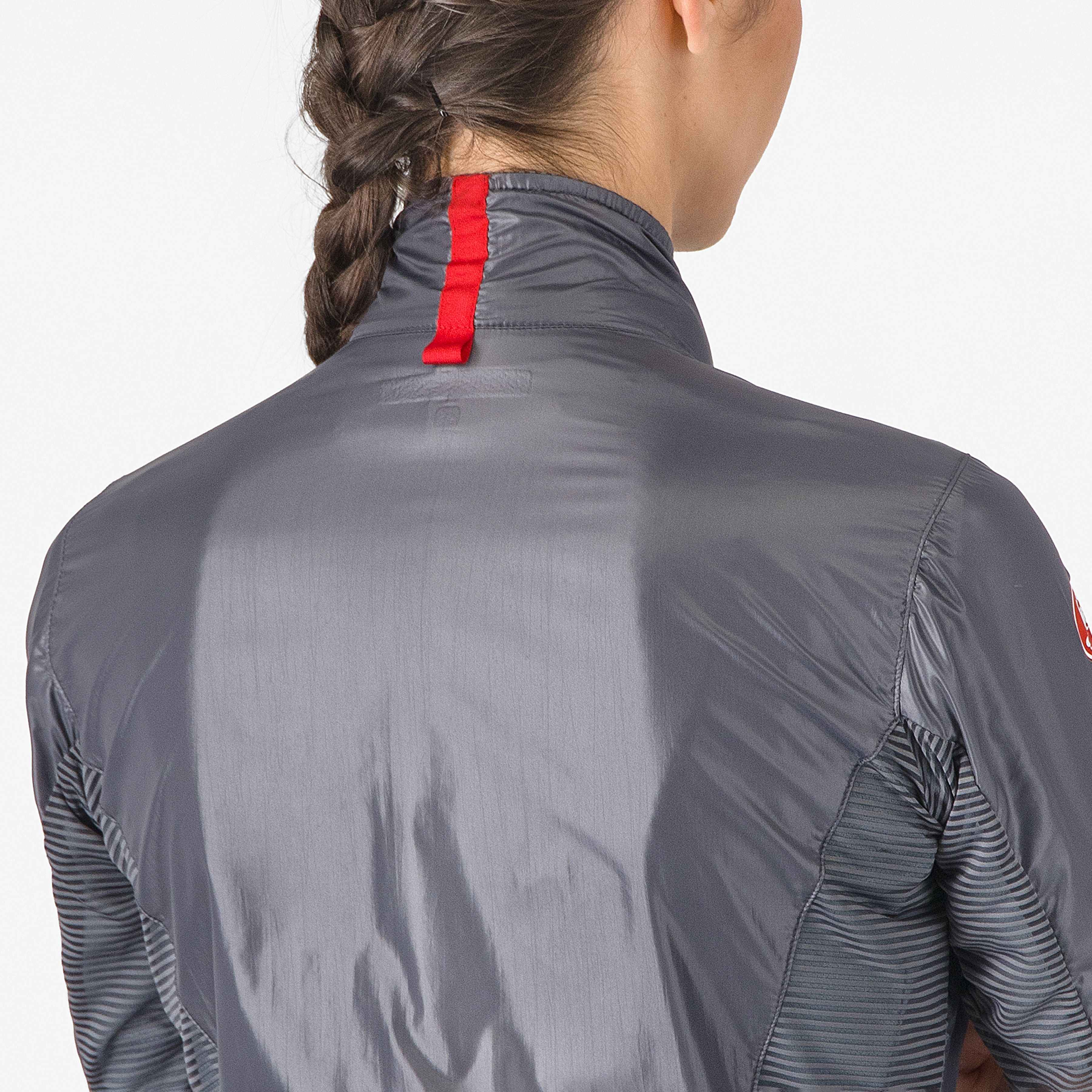 Aria shell w jacket - dark gray - castelli