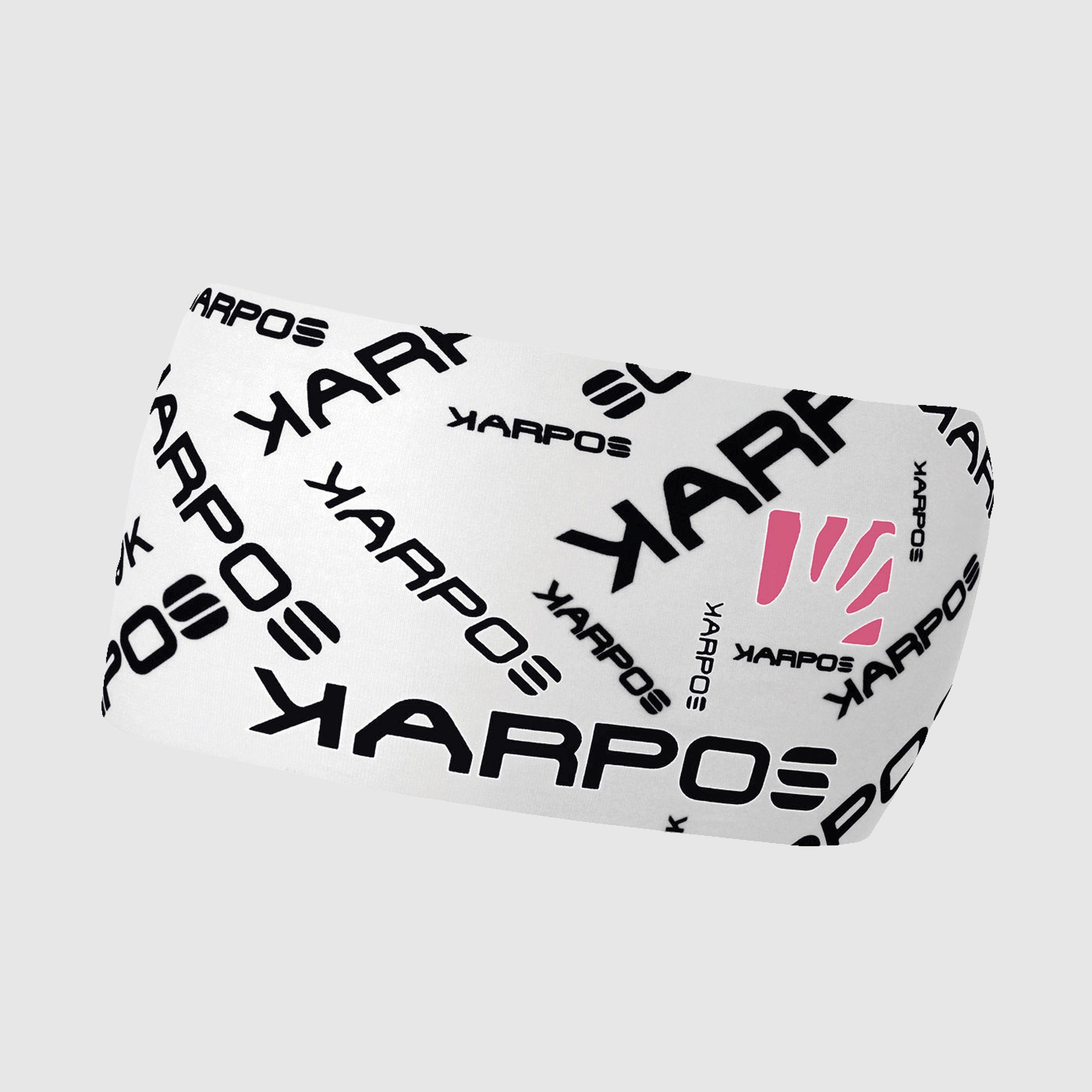 Pelmo headband - white black - karpos