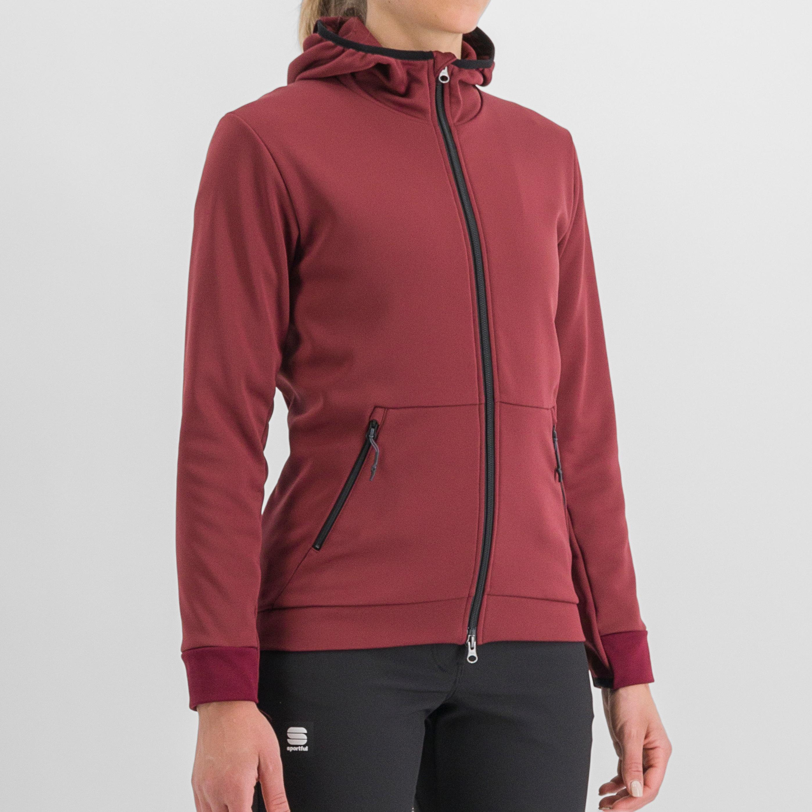 Metro w softshell - red wine - sportful
