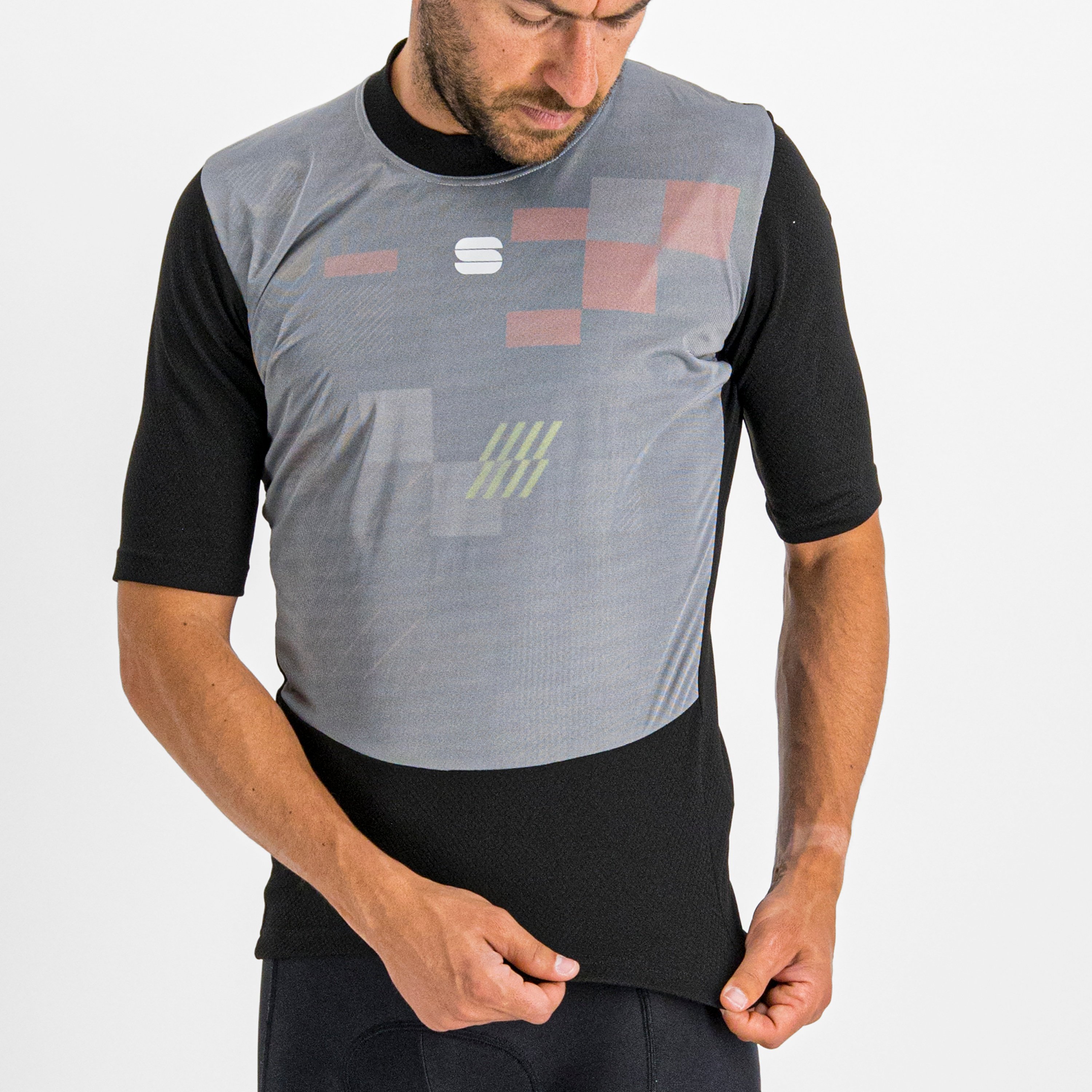 Fiandre thermal layer short sleeve - black - sportful