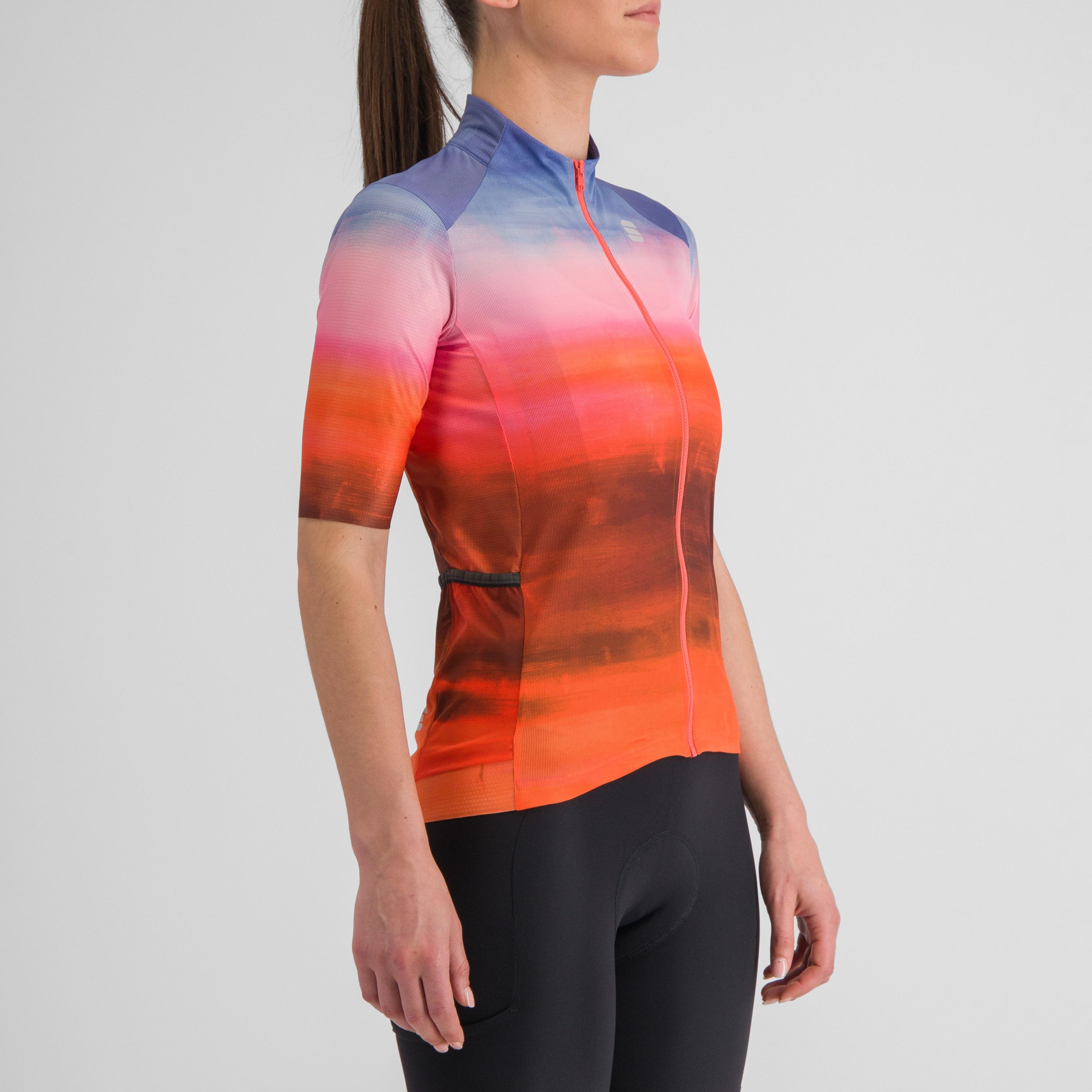 Flow supergiara w jersey - pompelmo sky blue - sportful
