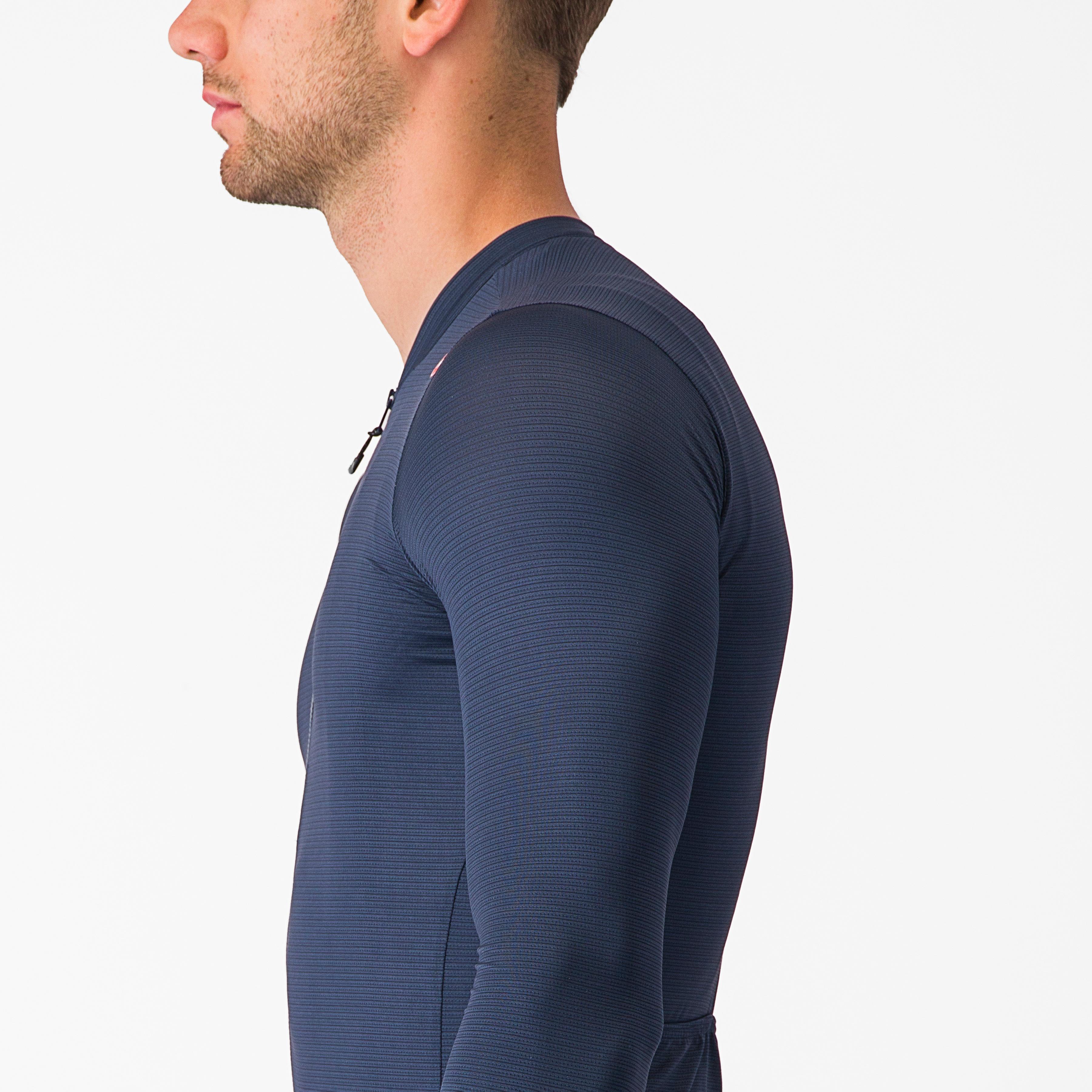 Espresso ls jersey - belgian blue/silver moon - castelli