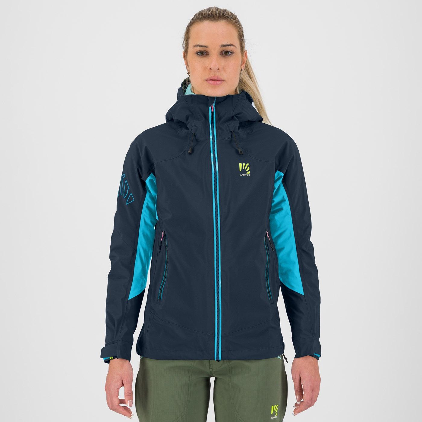 Storm evo w jacket - vulcan/blue atoll - karpos