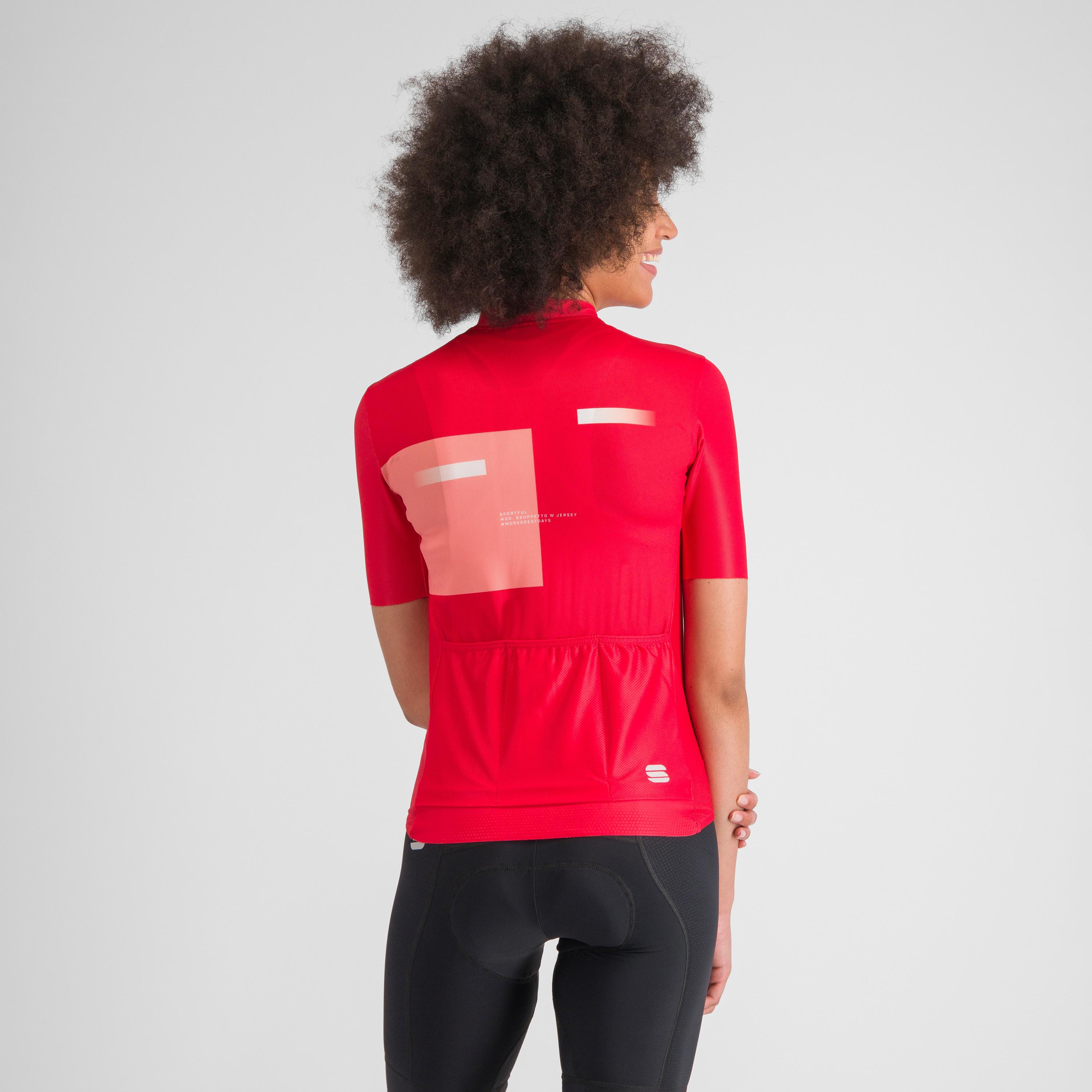 Gruppetto w jersey - tango red pink - sportful