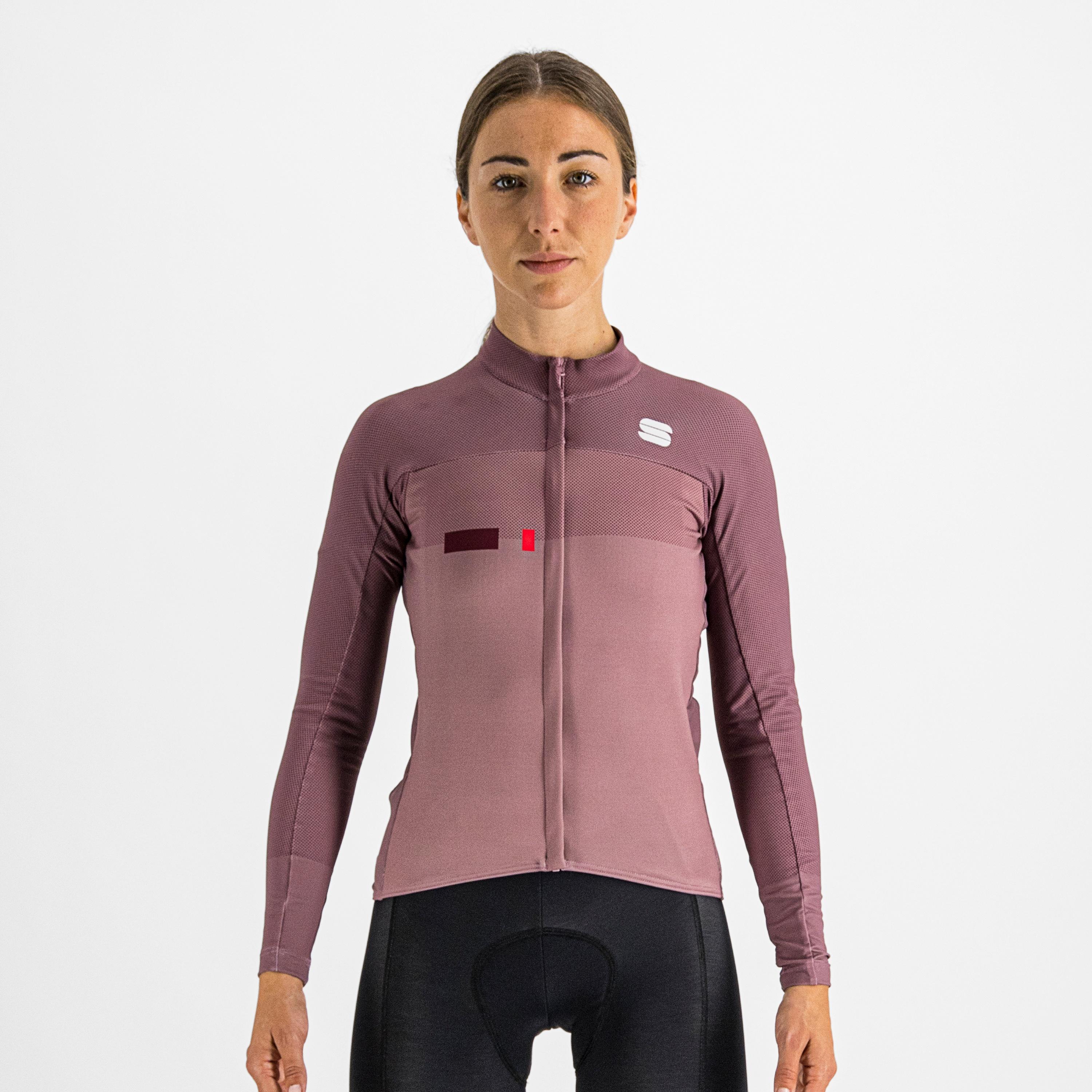 Bodyfit pro w thermal jersey - mauve - sportful