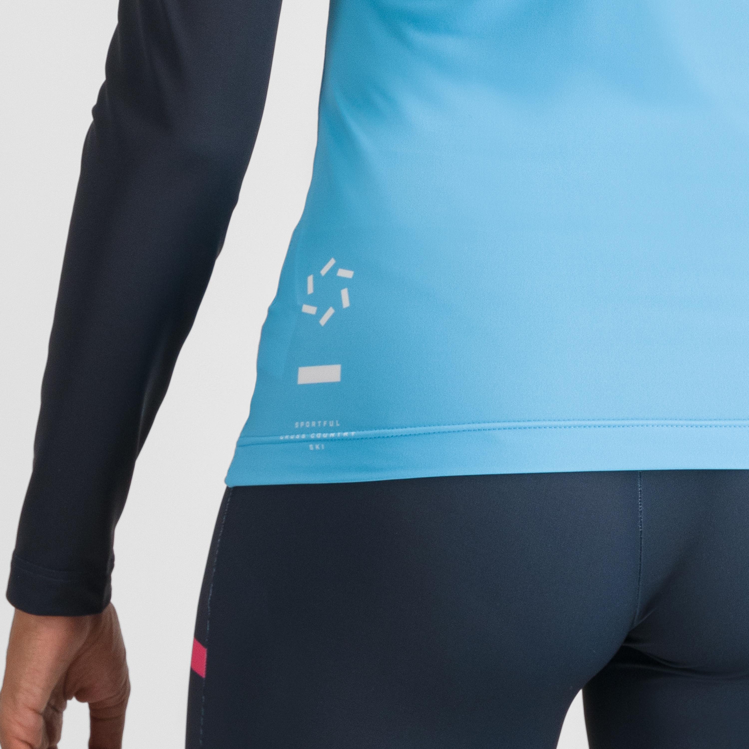 Squadra w jersey - blue aquarius/galaxy blue - sportful