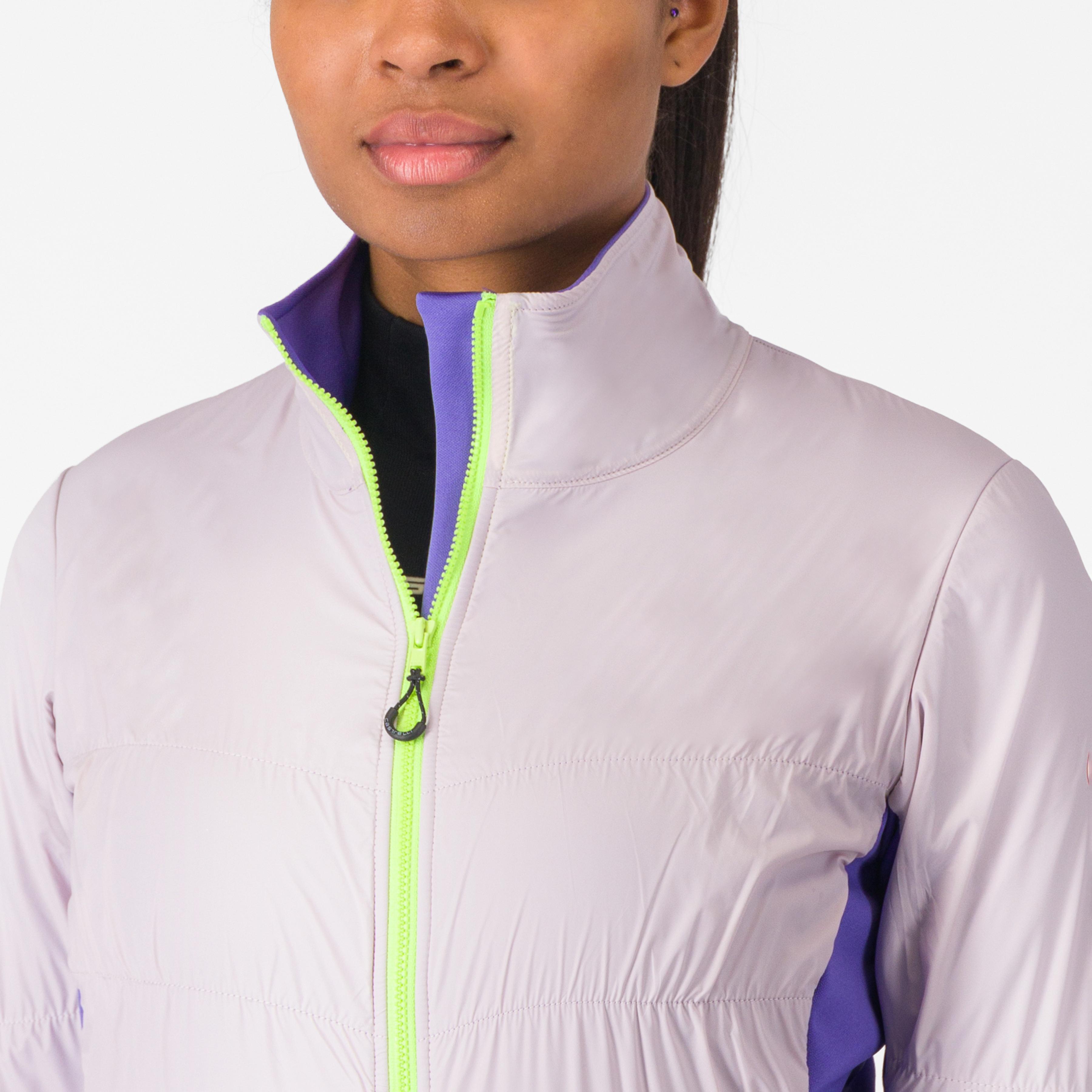 Unlimited w jacket - powder rose/ultraviolet-electr - castelli