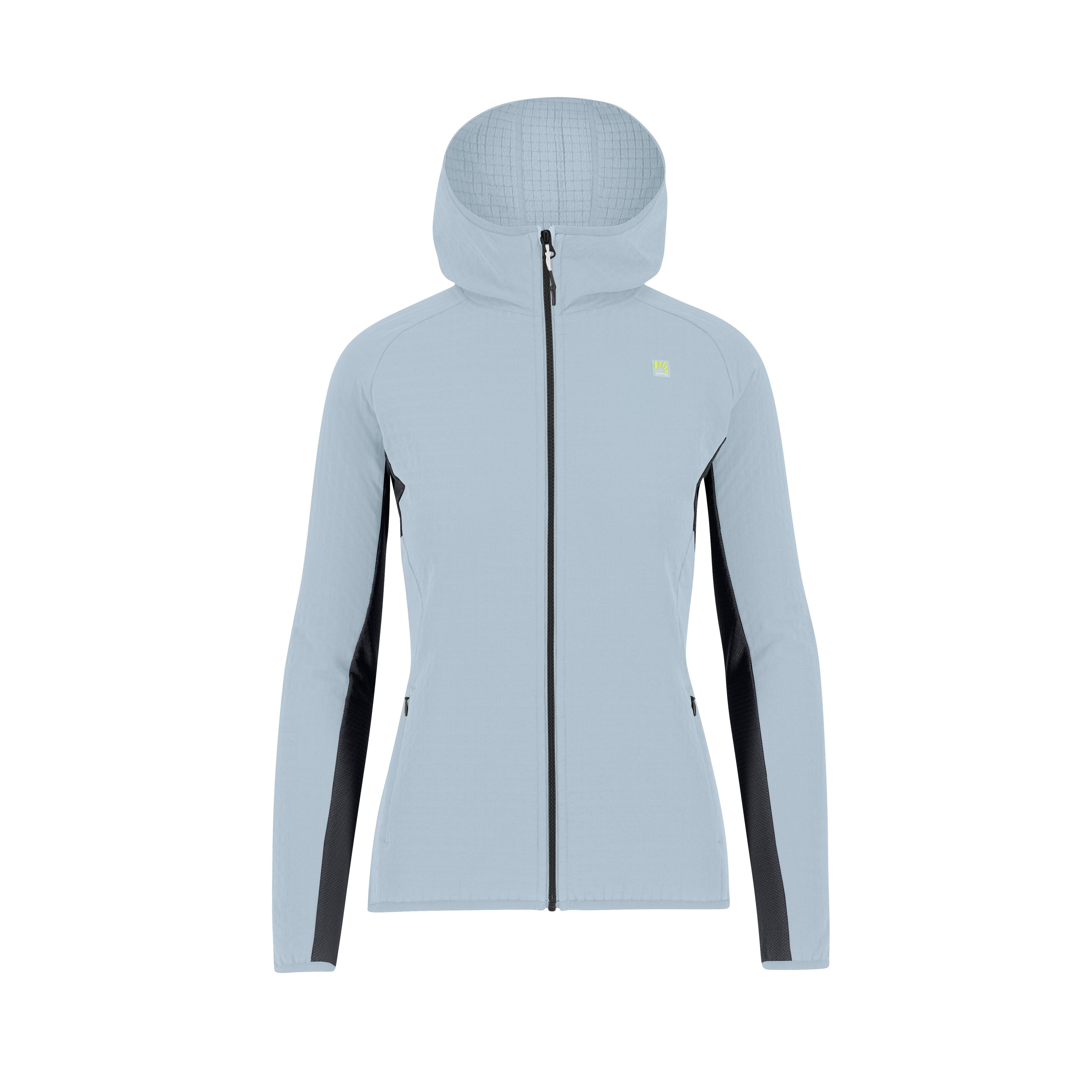Marmolada hoodie w fleece - forget/black - karpos