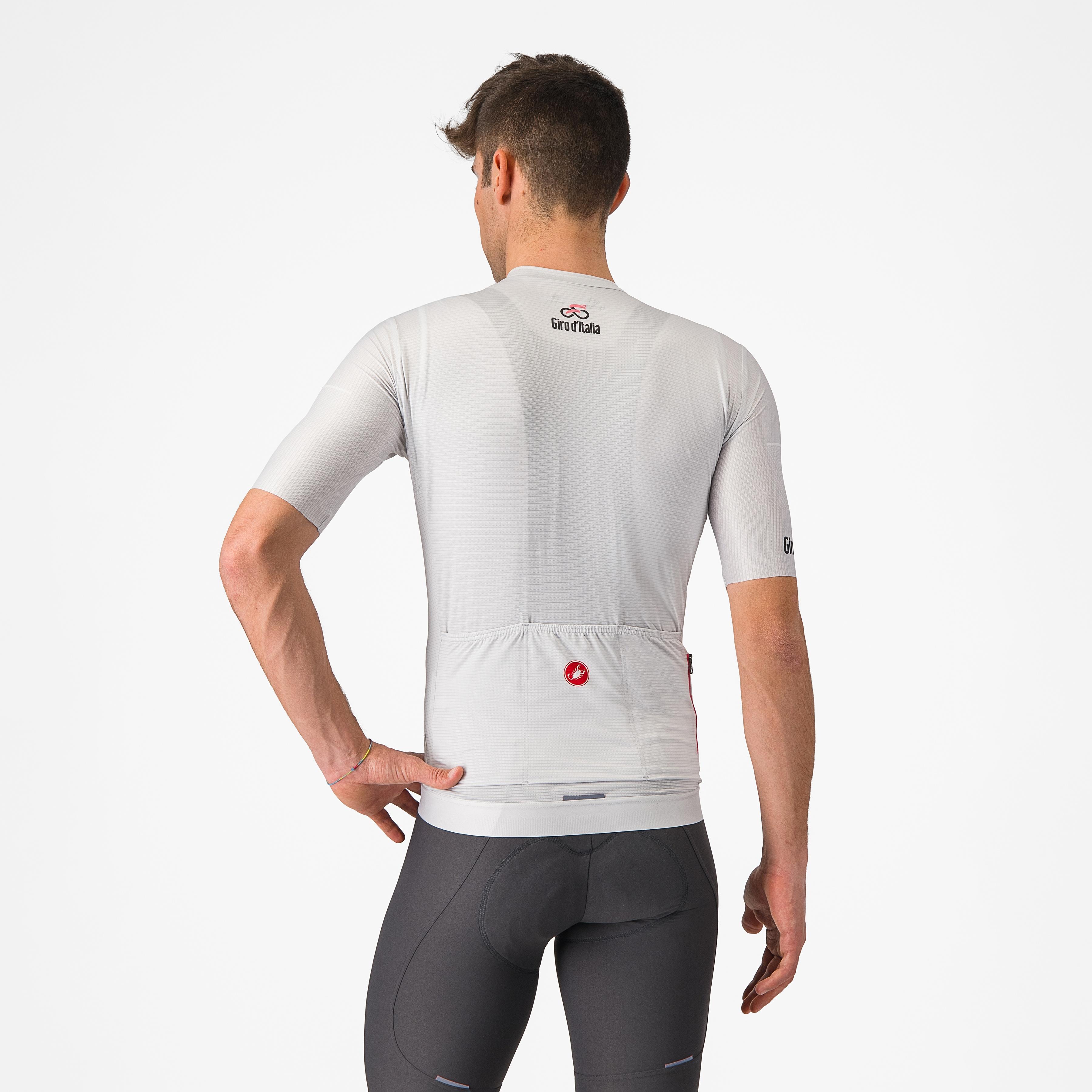 #giro trofeo jersey - grigio argento - castelli