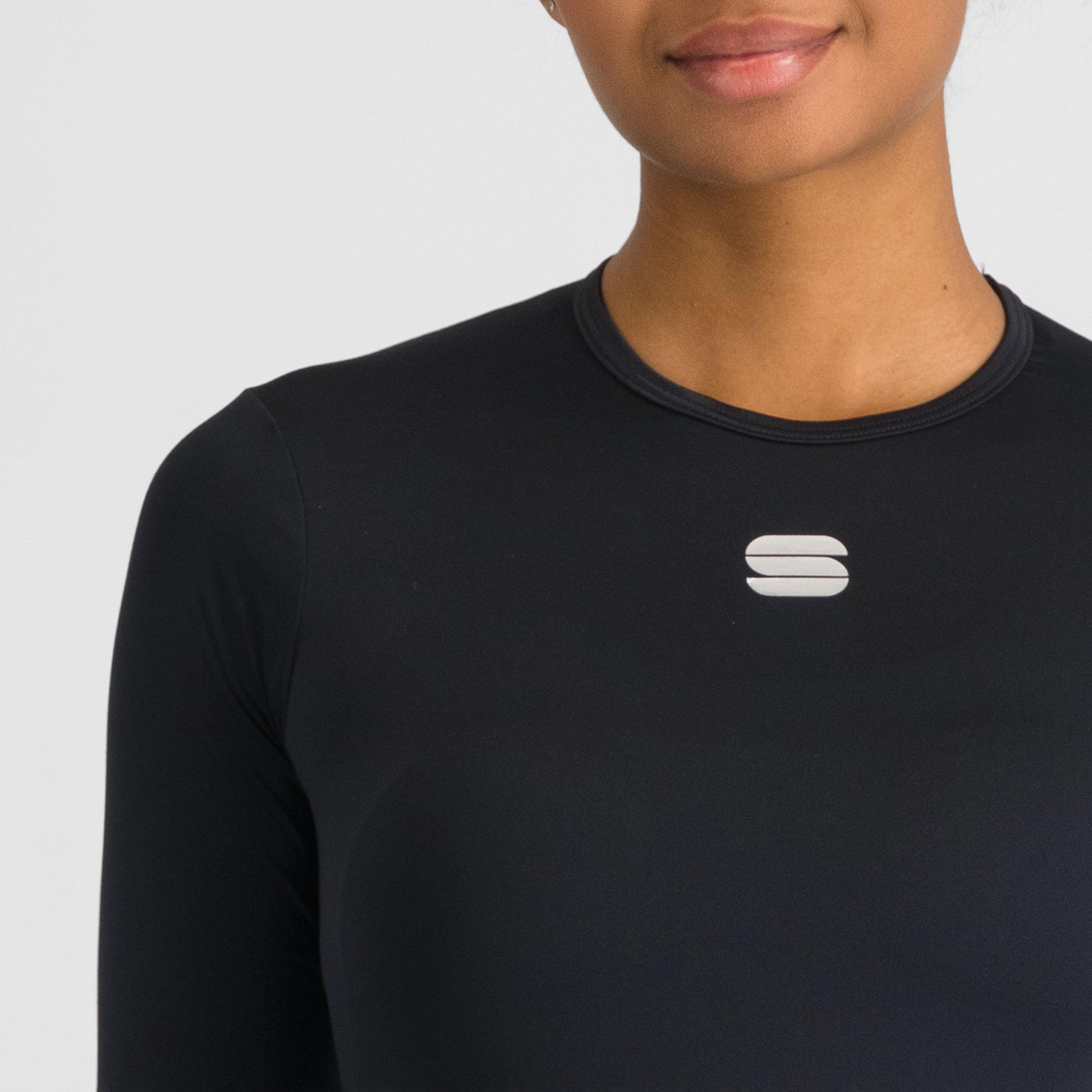 Light w tee ls - black - sportful