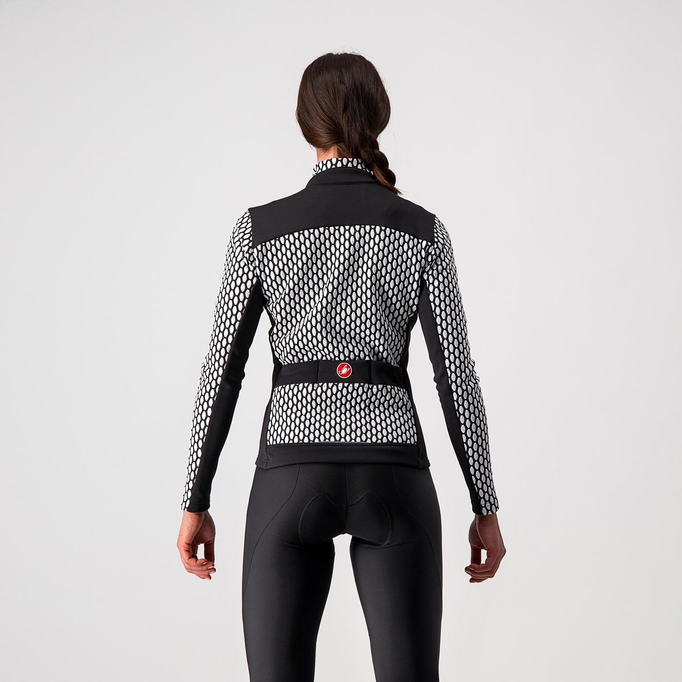 Sfida 2 jersey fz - black/white - castelli