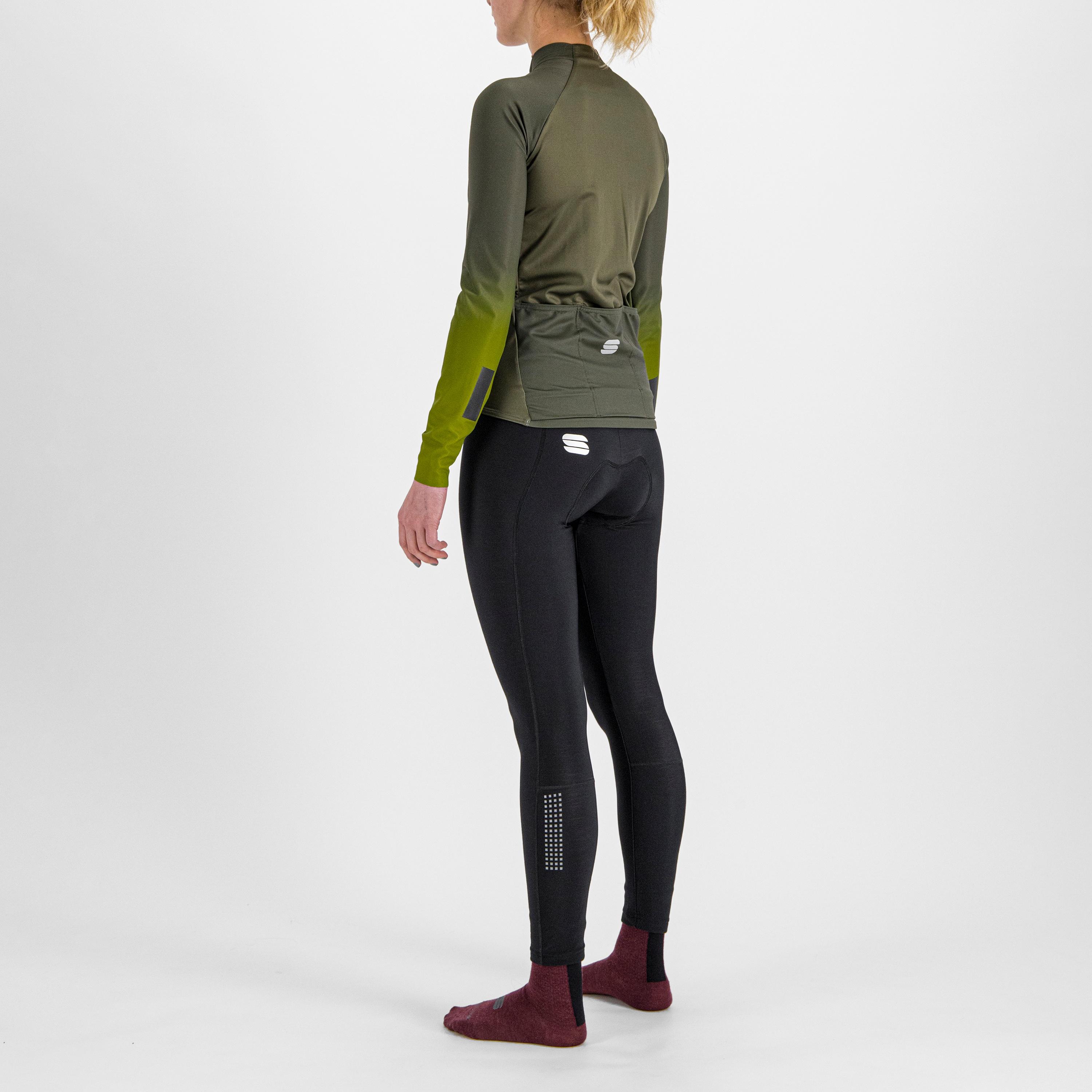 Bodyfit pro w thermal jersey - beetle  guacamole - sportful