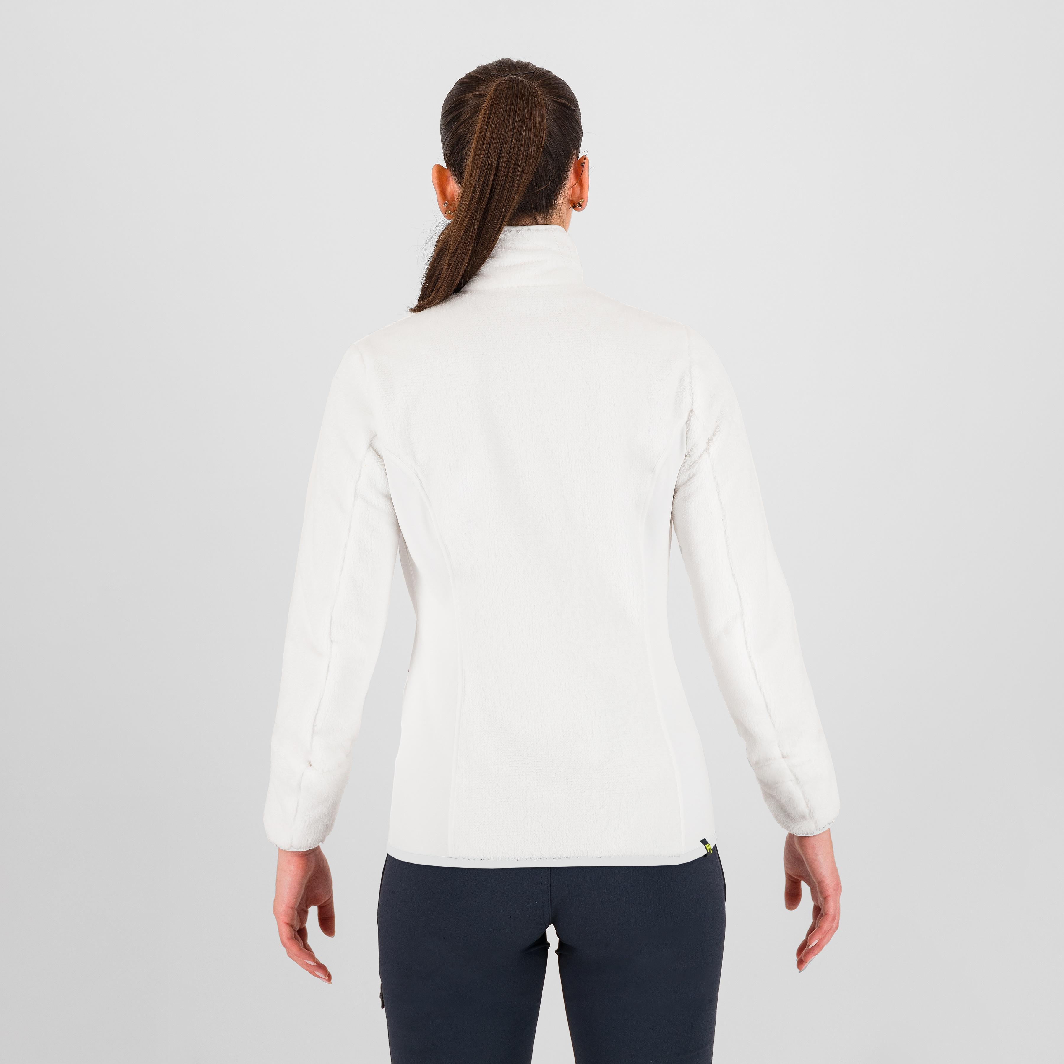 Vertice w  fleece - bright white - karpos