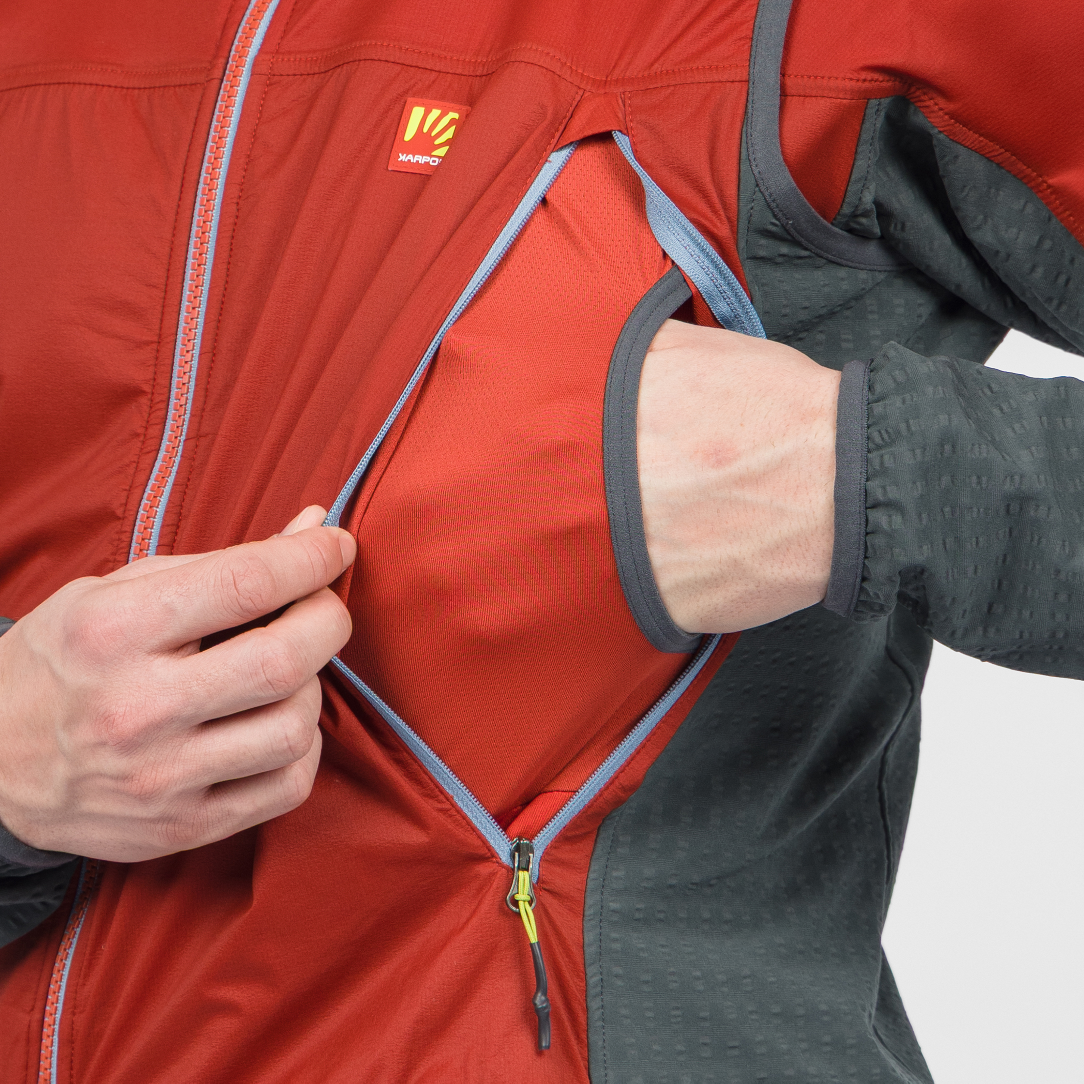 Alagna plus 2.0 vest - fire/woodl.gray - karpos