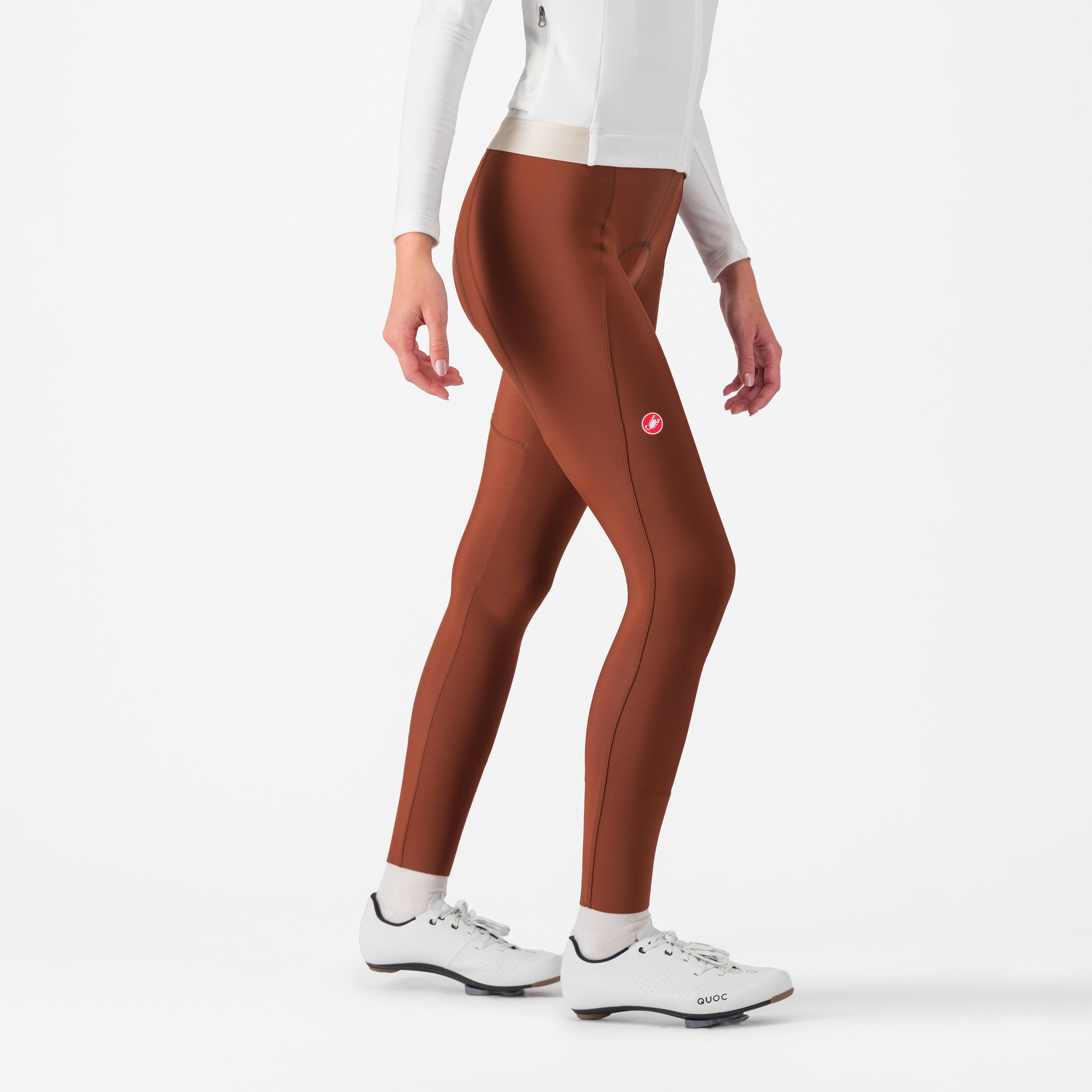 Espresso w dt bibtight - deep mocha - castelli