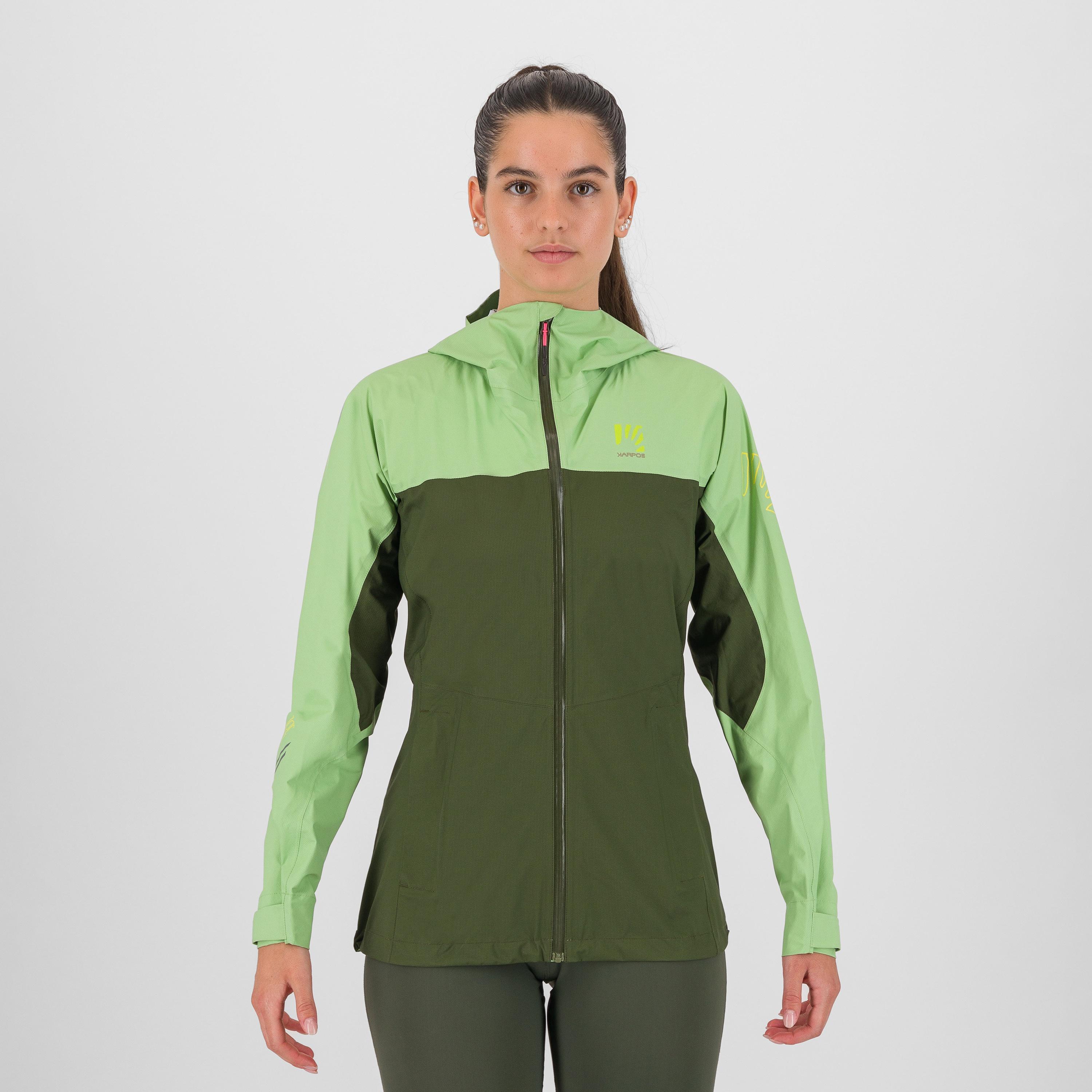 Lot rain w jacket - arcadian/rifle green - karpos