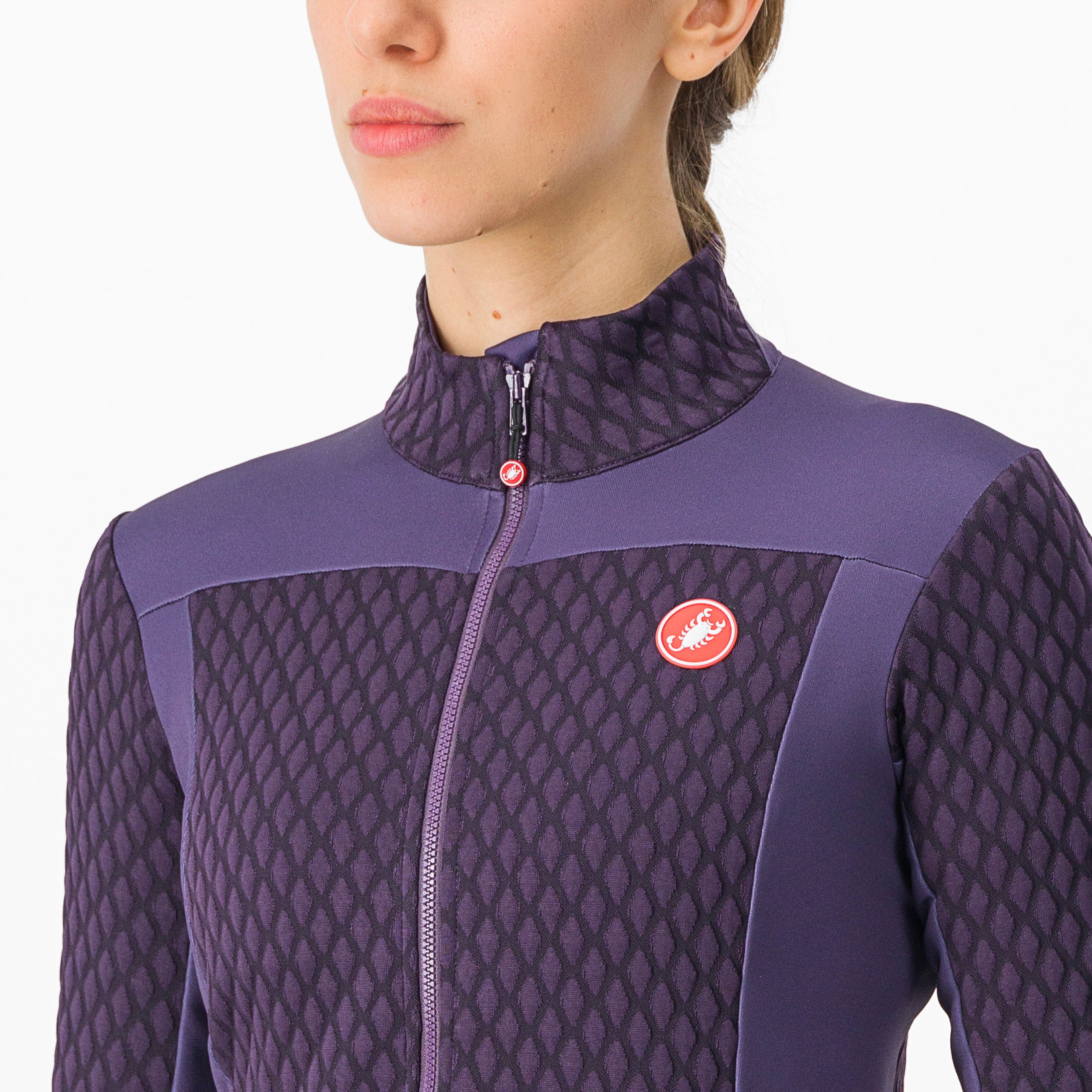 Sfida 2 jersey fz - night shade - castelli