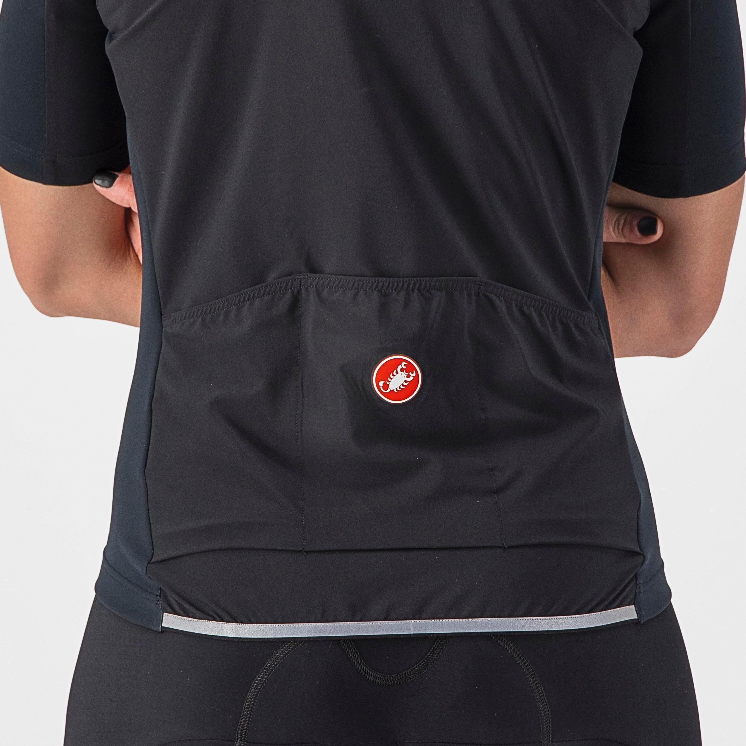 Perfetto ros 2w wind jersey - light black - castelli