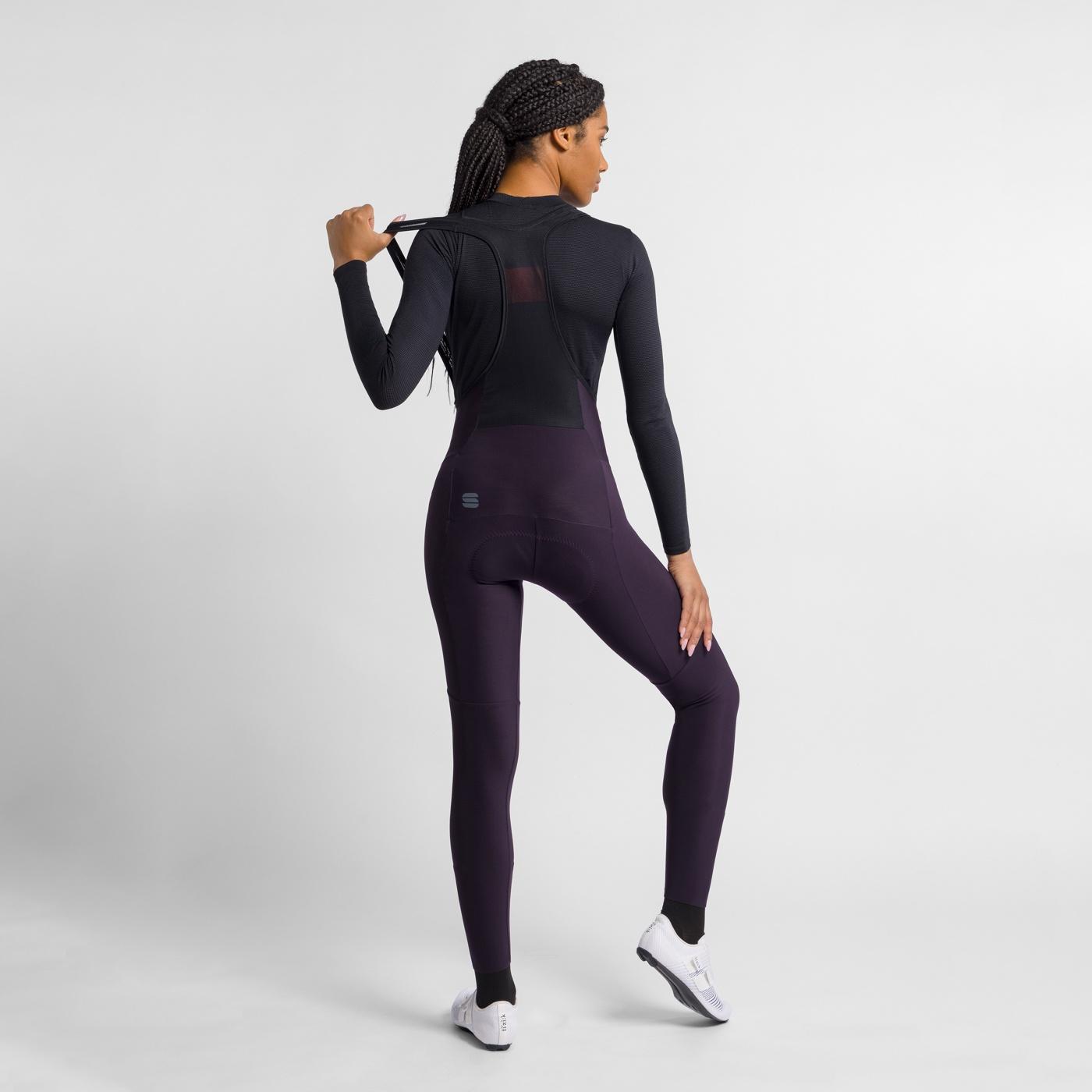 Pulse w bibtight - metro purple - sportful