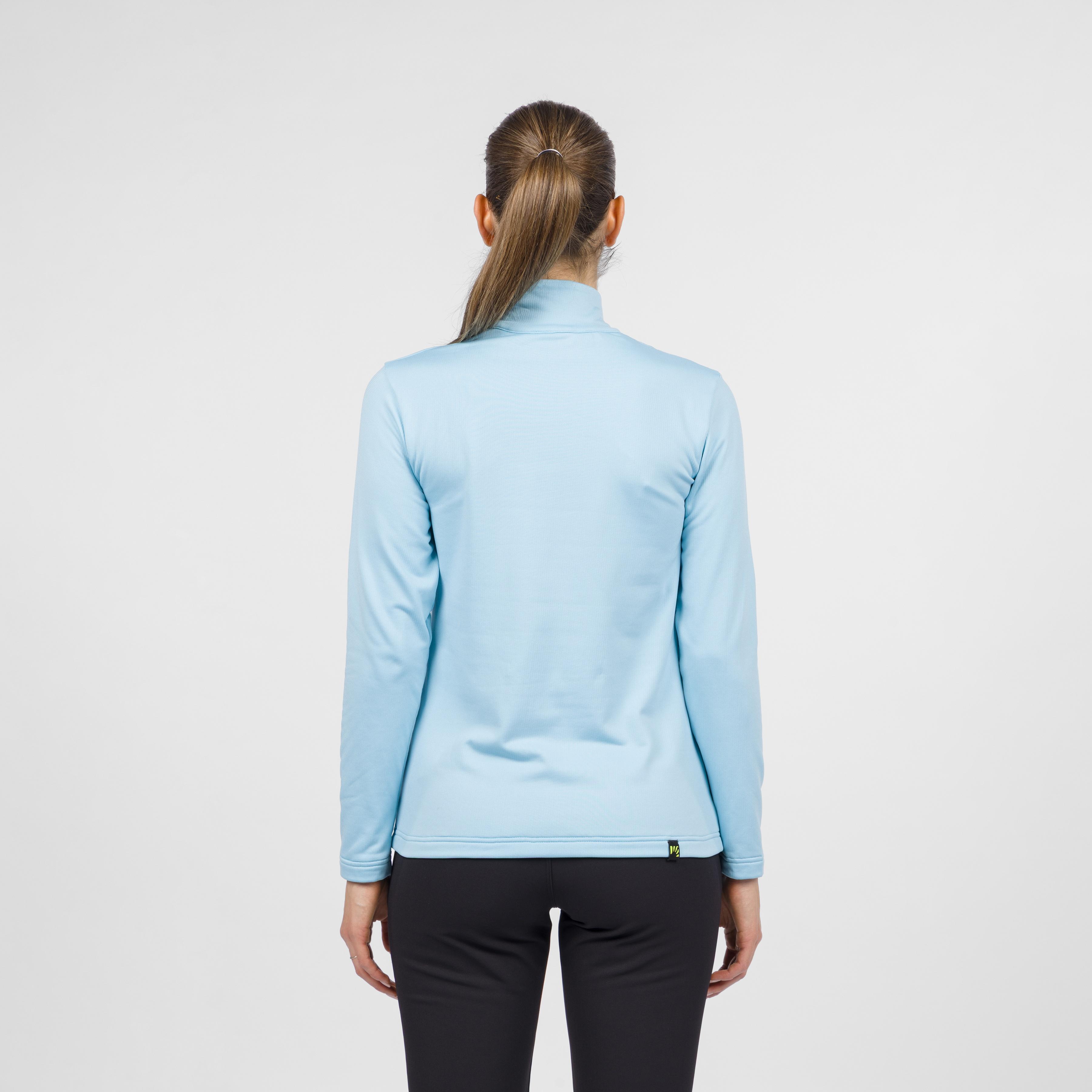 Pizzocco evo w half zip fleece - sky blue - karpos
