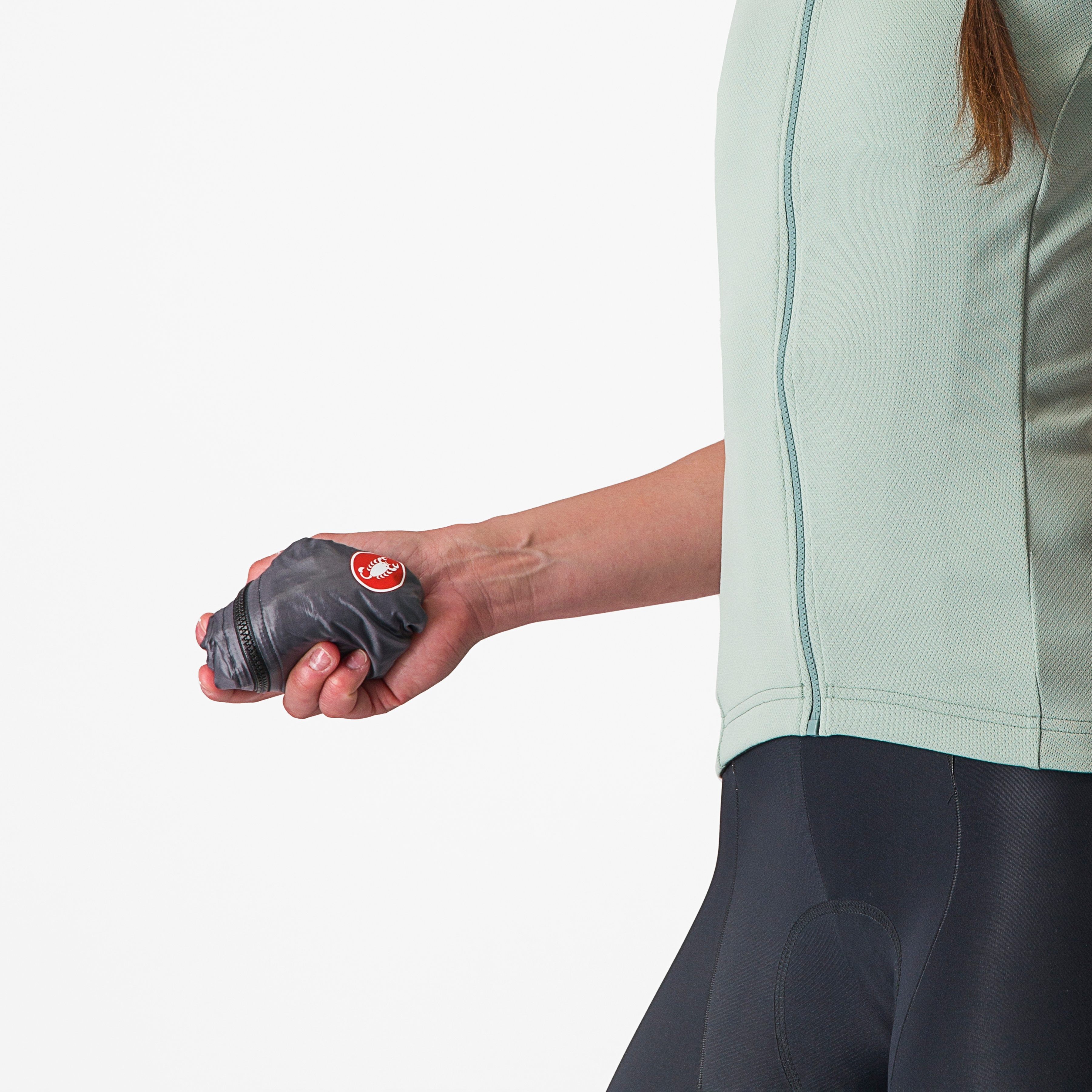 Aria w  vest - dark gray - castelli