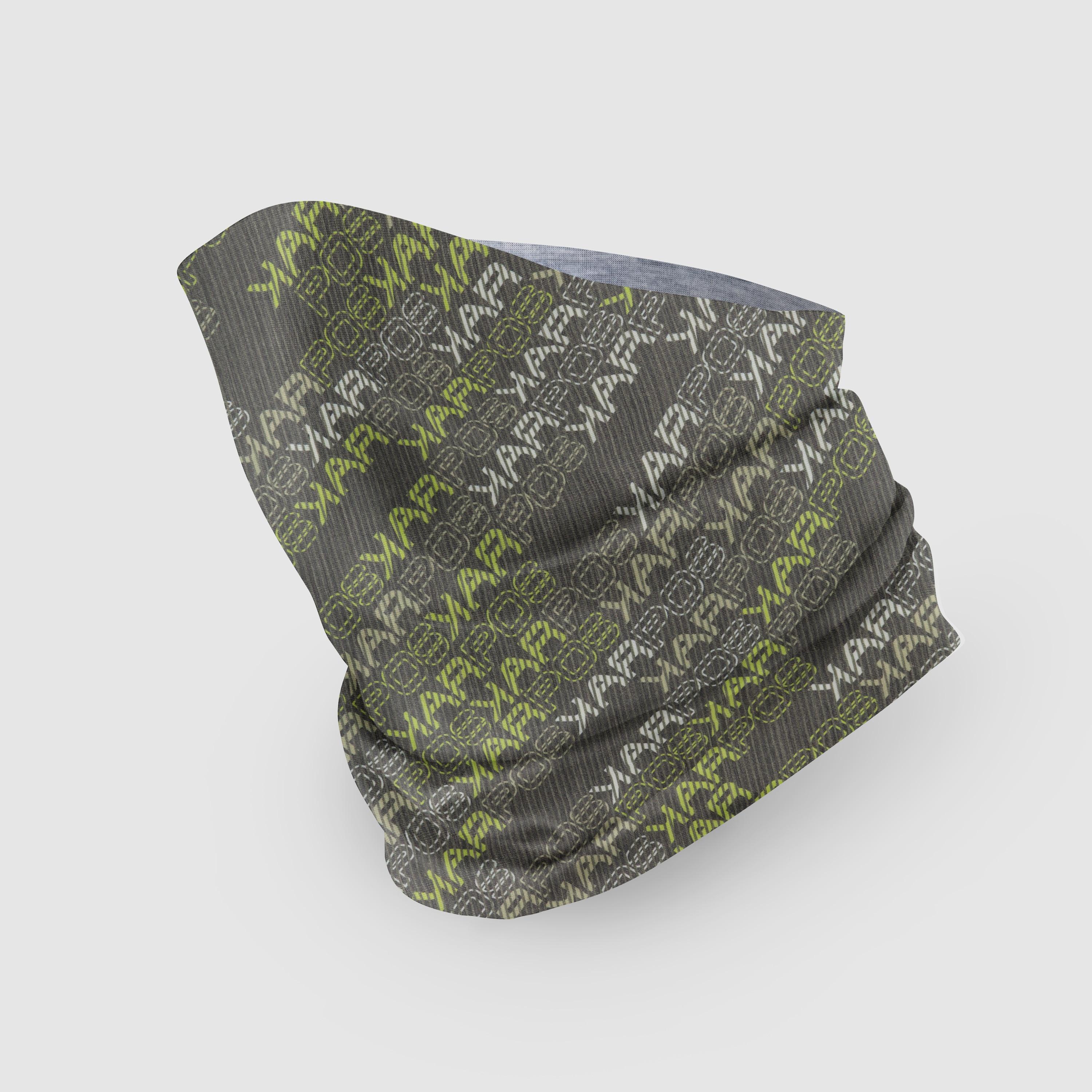 Coppolo merino neck warmer - black/dark citron/tea - karpos