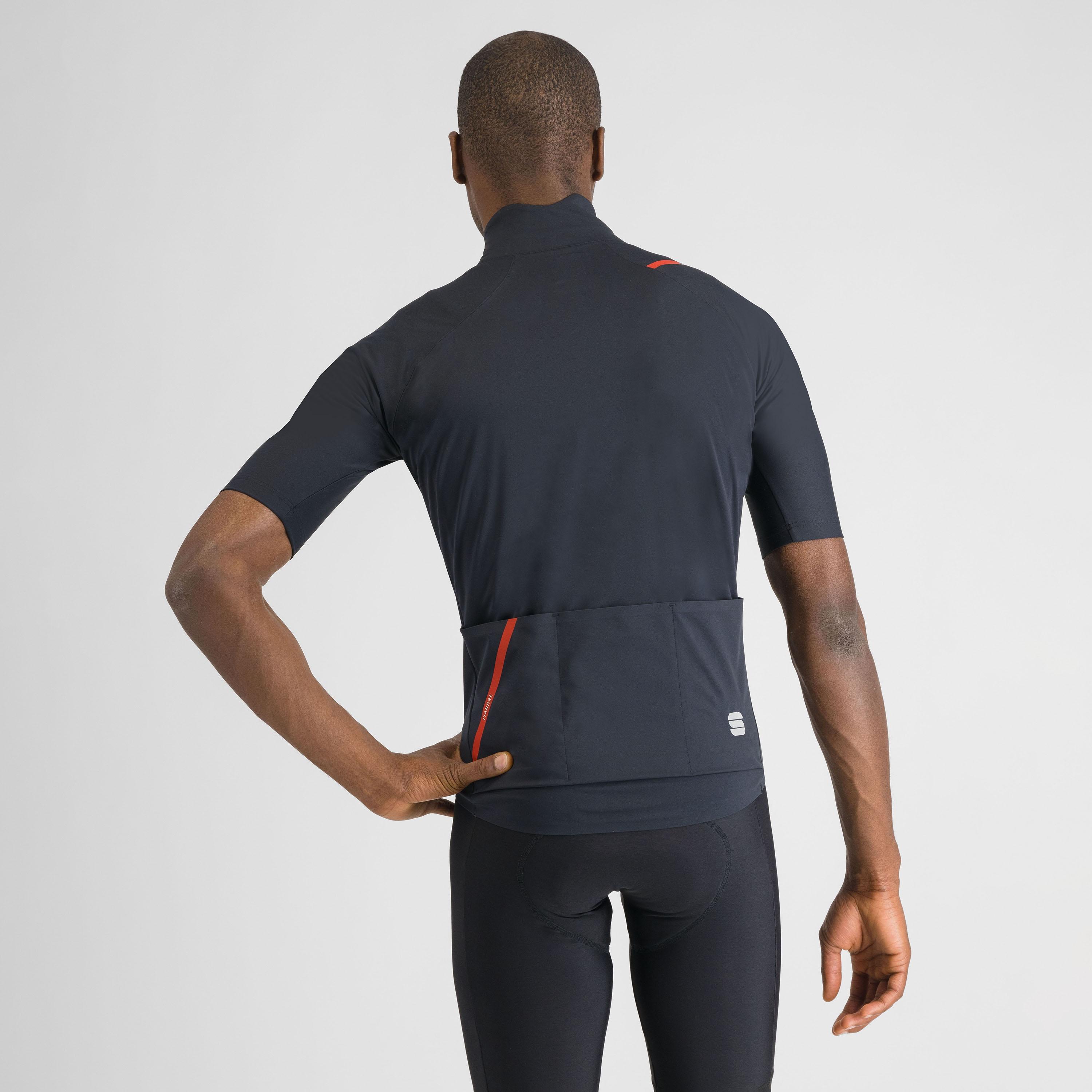 Fiandre pro 2 jacket short sleeves - black - sportful