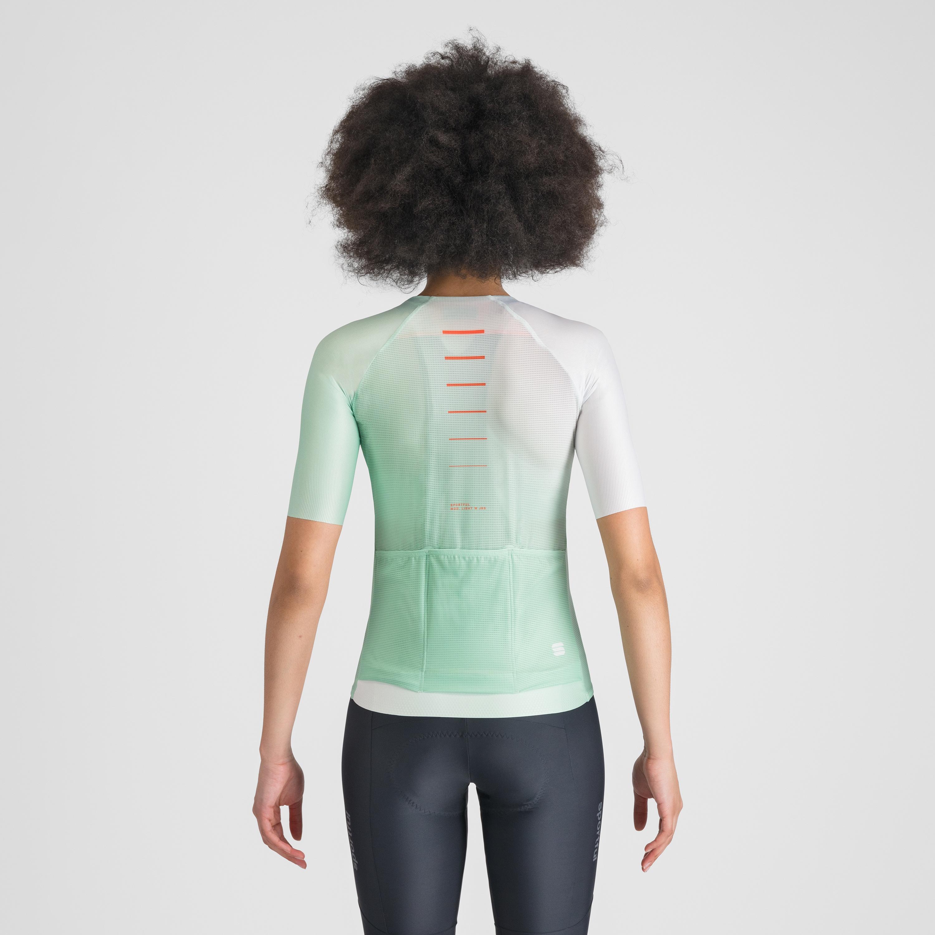 Light w jersey - lichen green/white - sportful