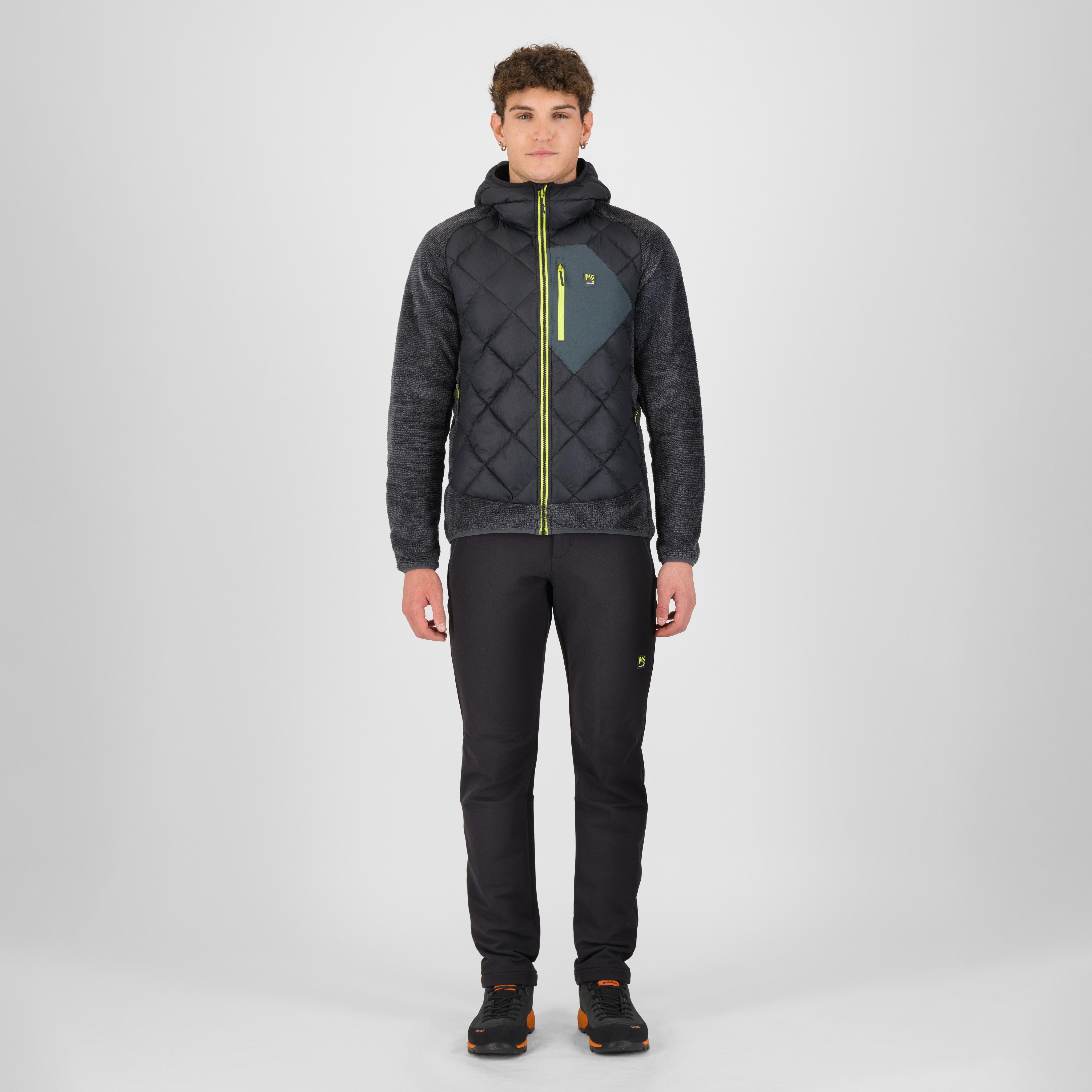 Marmarole up jacket - black/woodl.gray - karpos