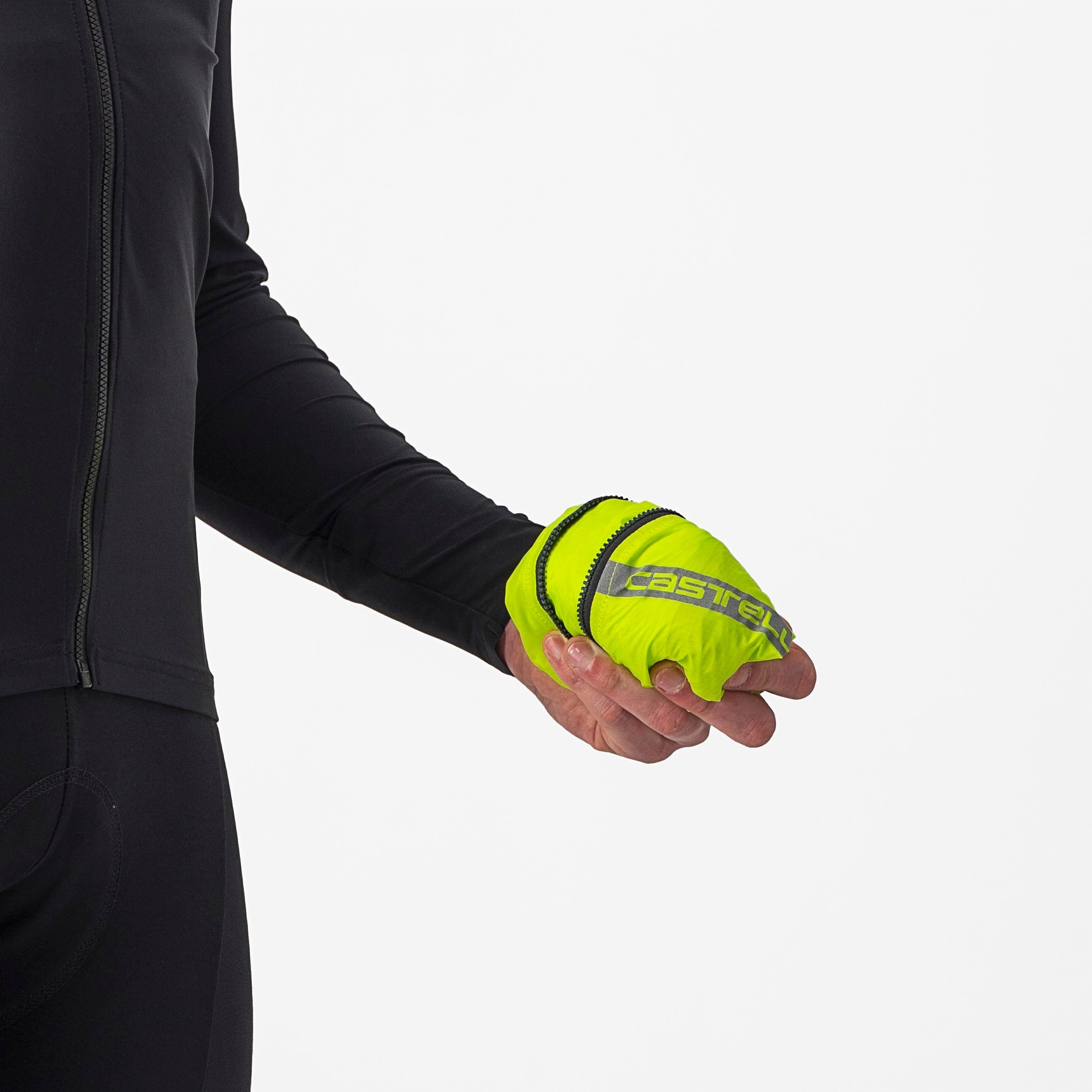 Squadra stretch jacket - electric lime/dark gray - castelli