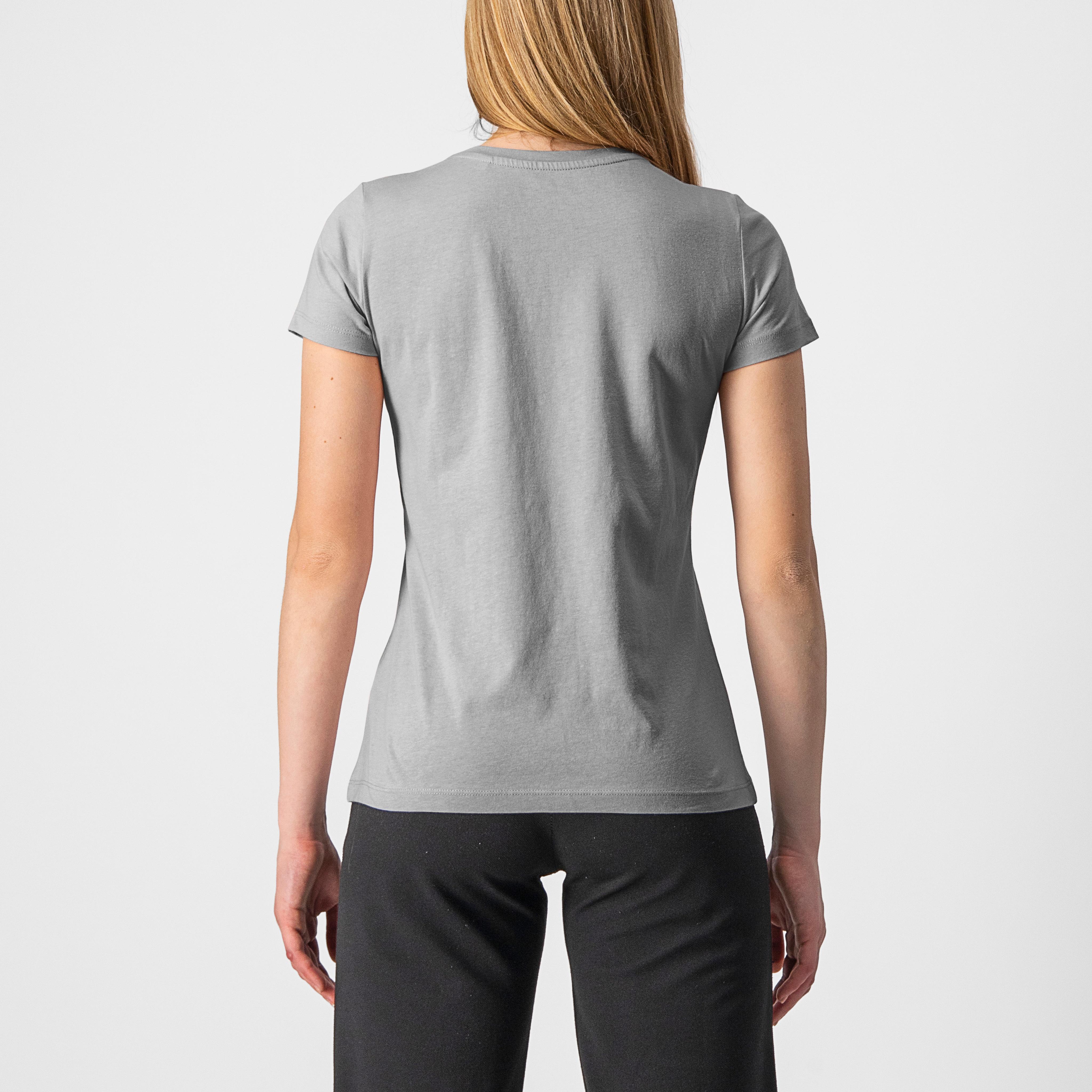 Sprinter w tee - melange light gray - castelli