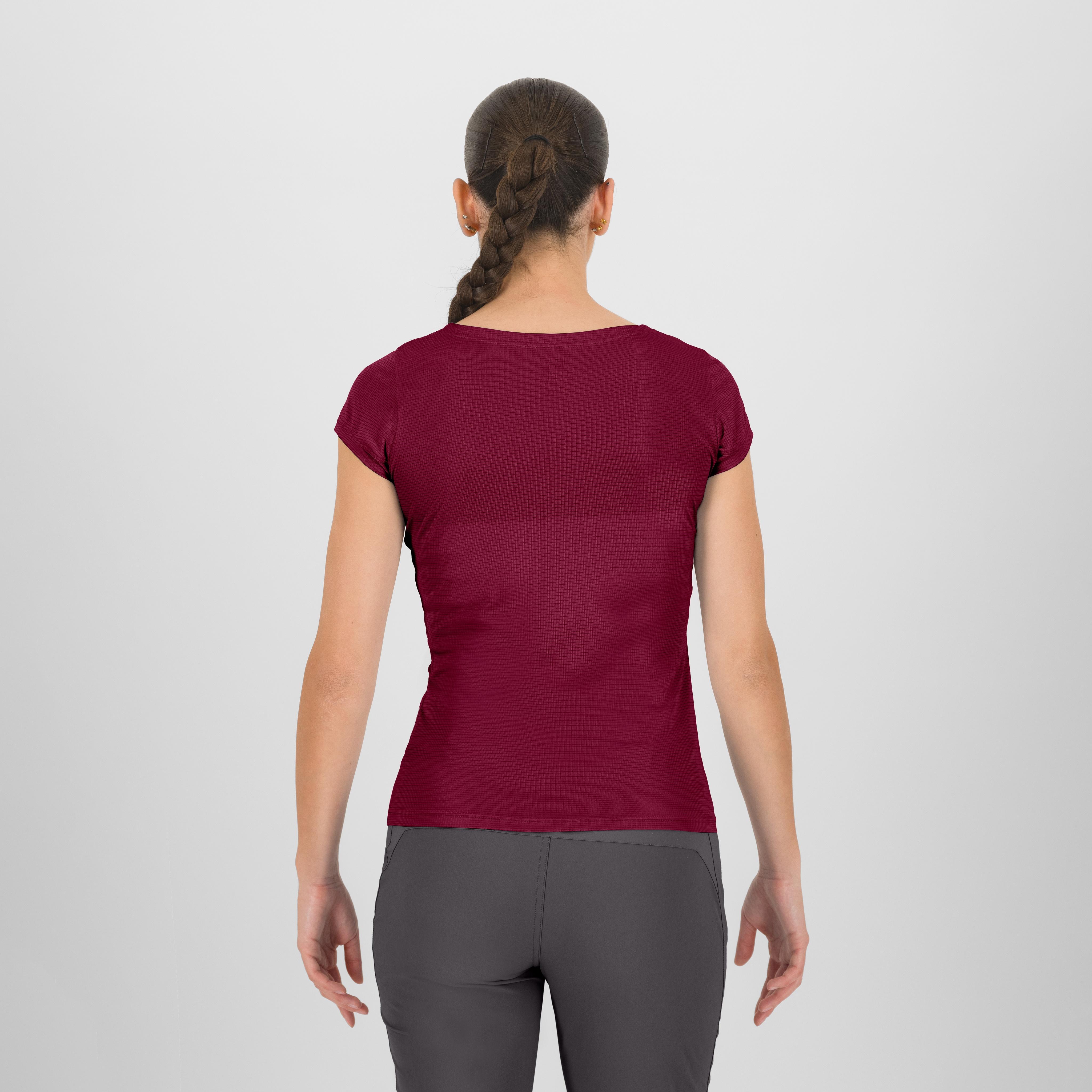 Loma evo w t-shirt - beet red - karpos