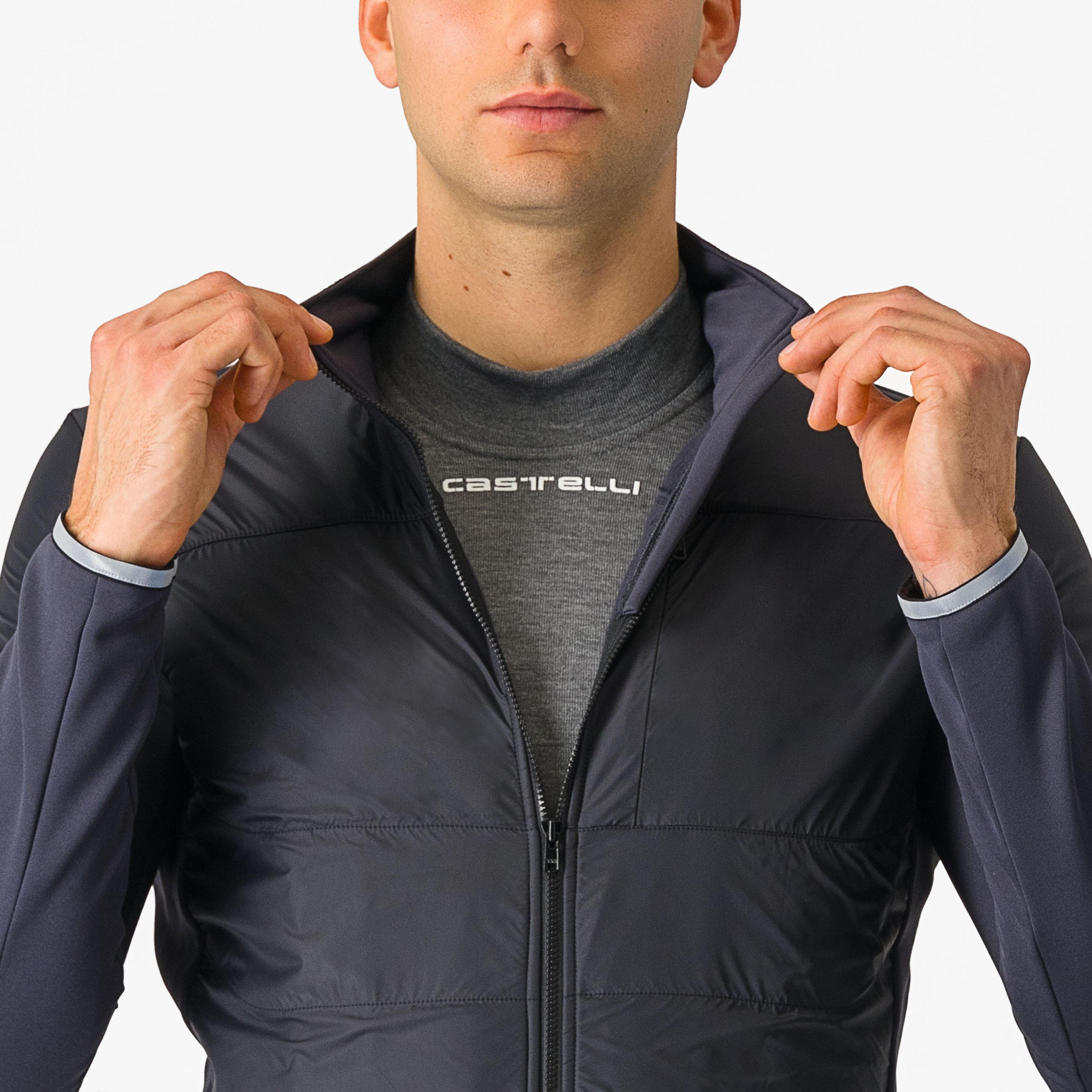 Unlimited jacket - light black/dark gray - castelli