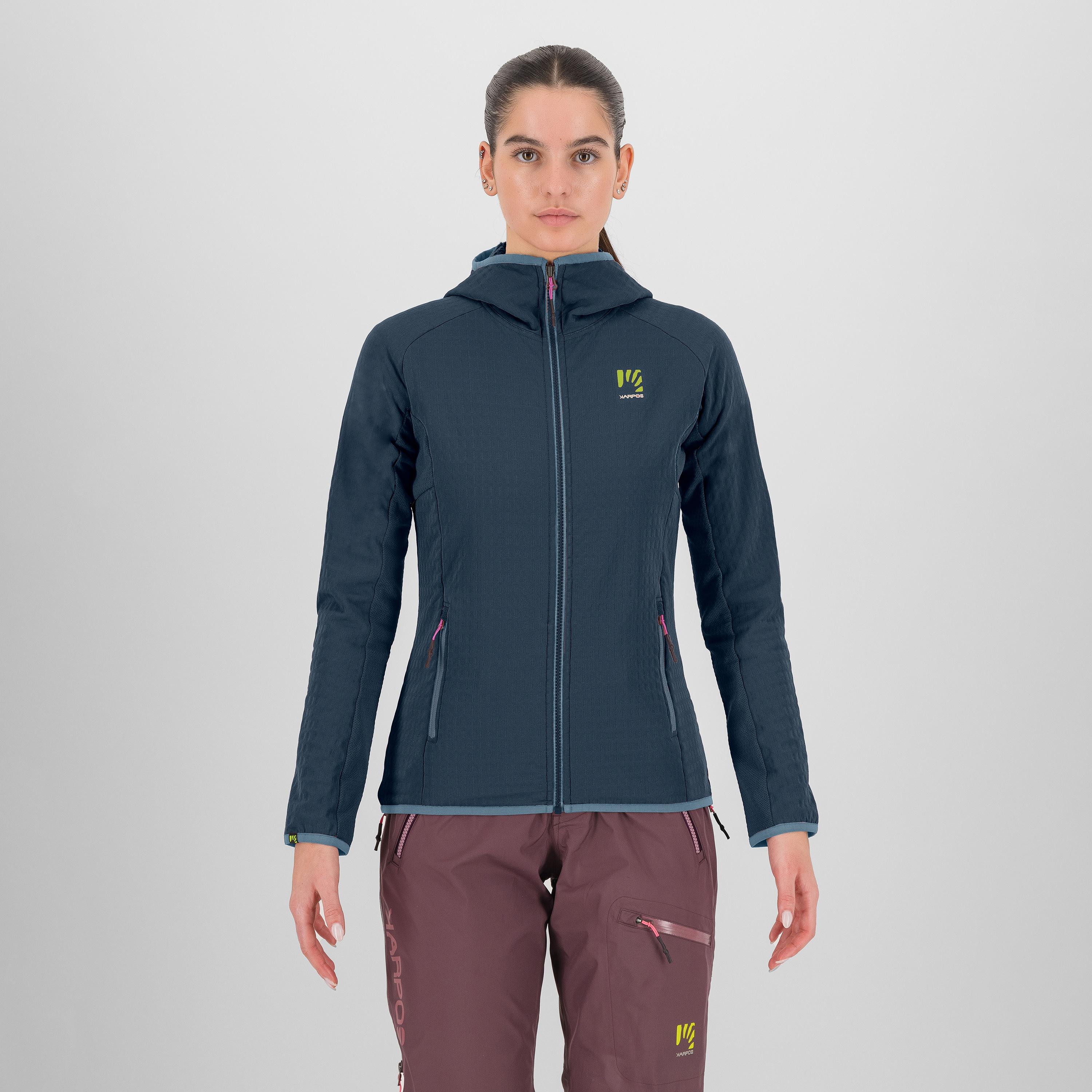 Marmolada hoodie w fleece - midnight - karpos