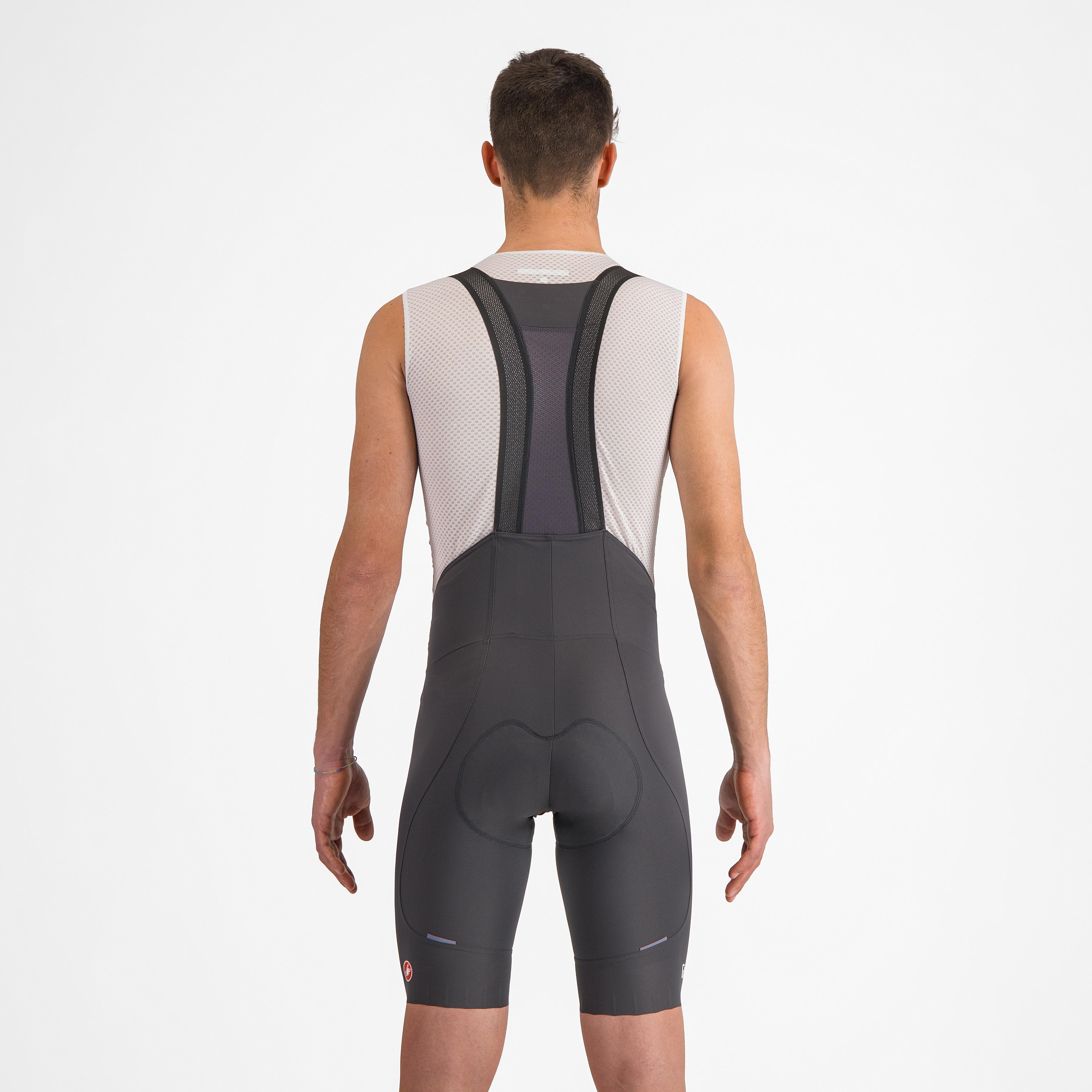 #giro trofeo bibshort - dark gray - castelli