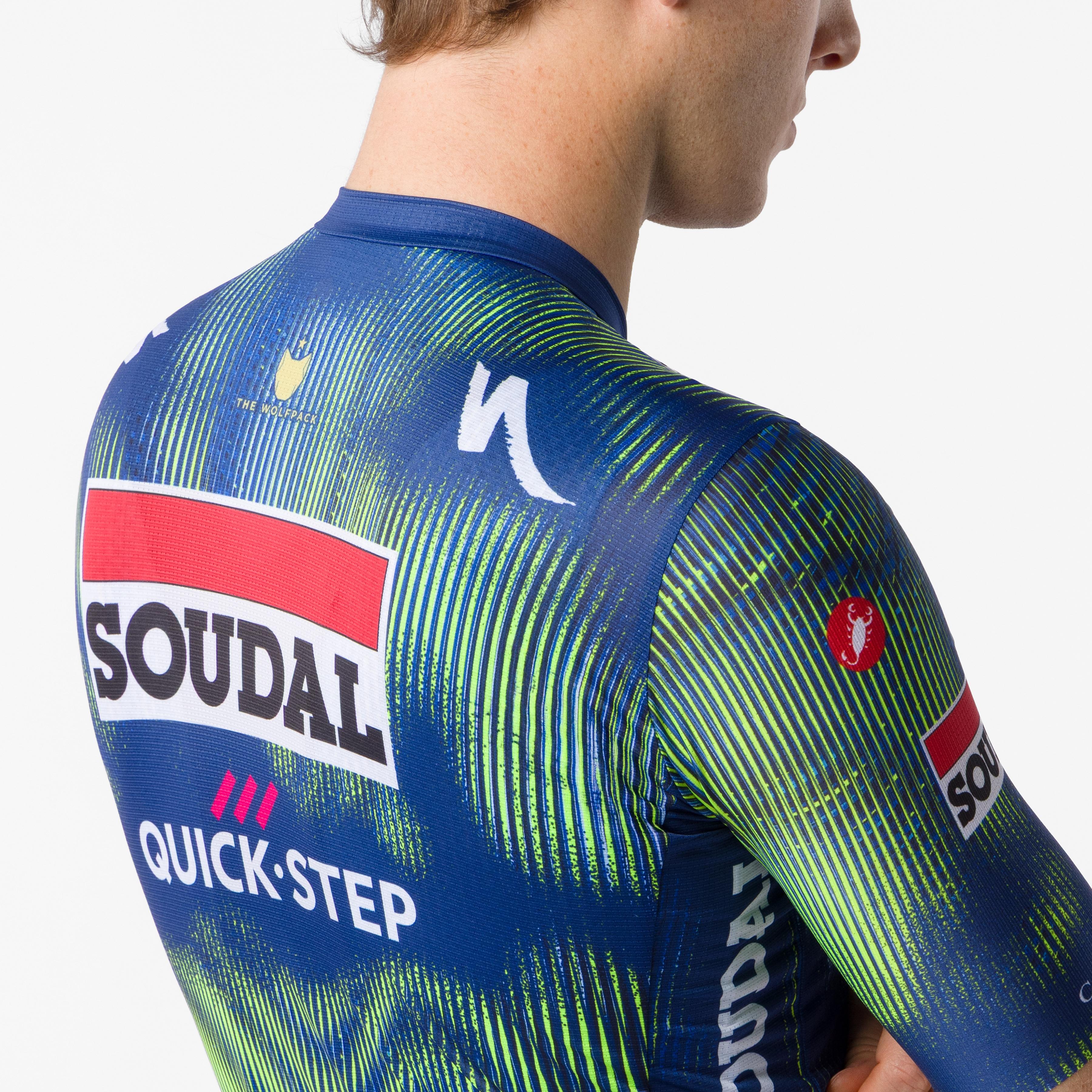 Competizione 4 jersey - blue/electric lime - castelli