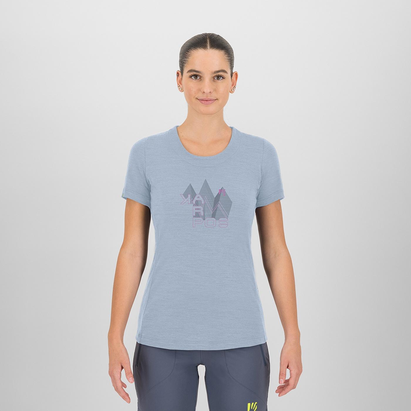 Gusela merino w t-shirt - mist - karpos
