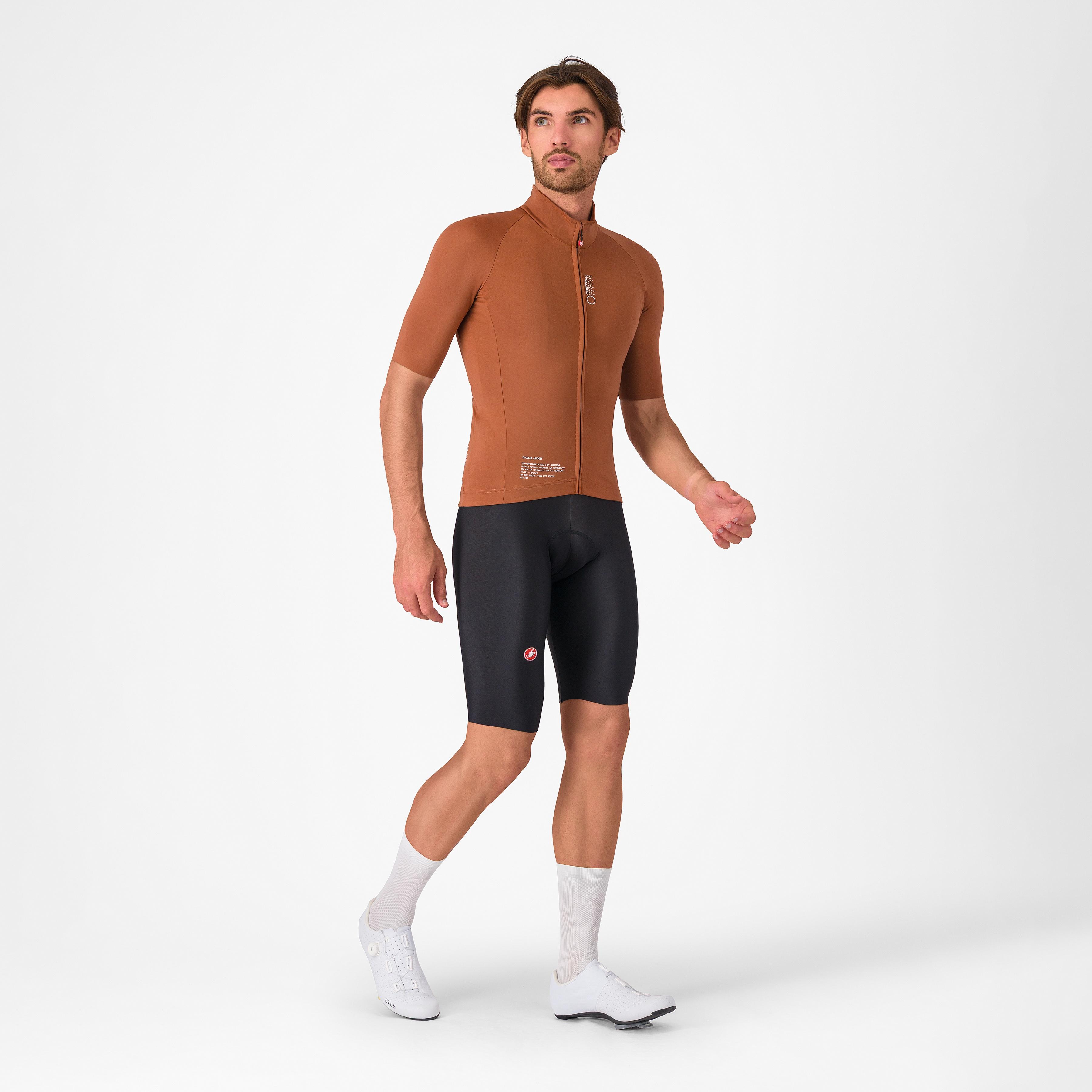 Do,di,ci, short sleeve jacket - mocha - castelli