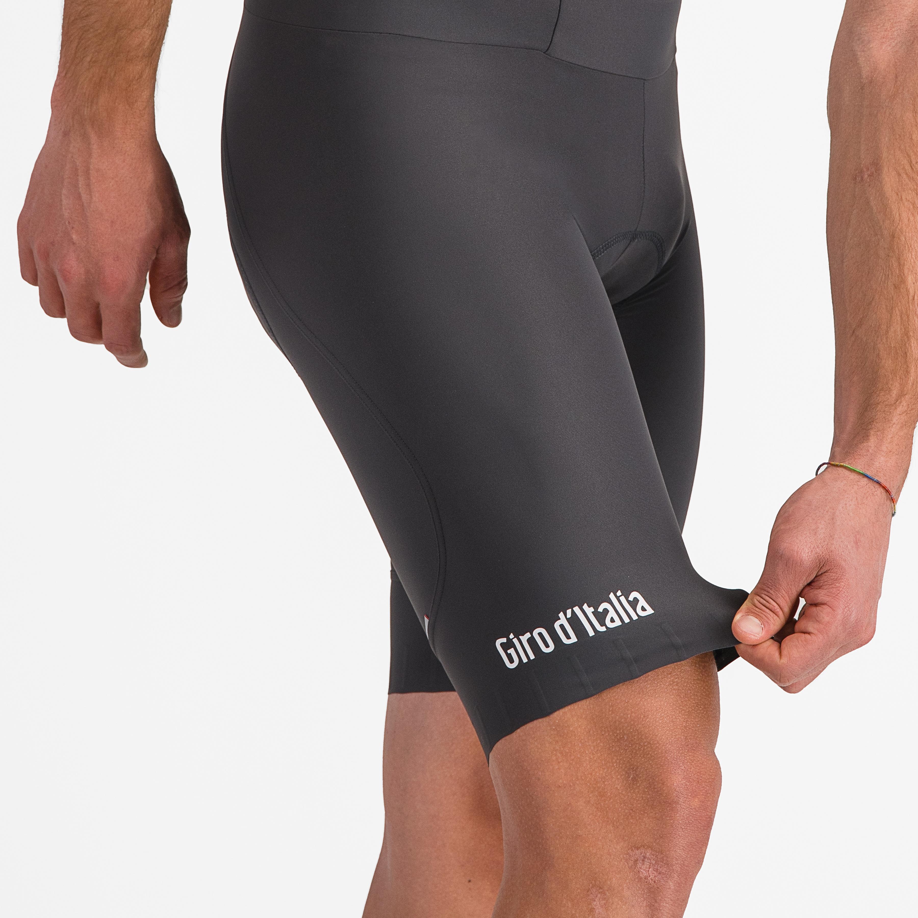 #giro trofeo bibshort - dark gray - castelli