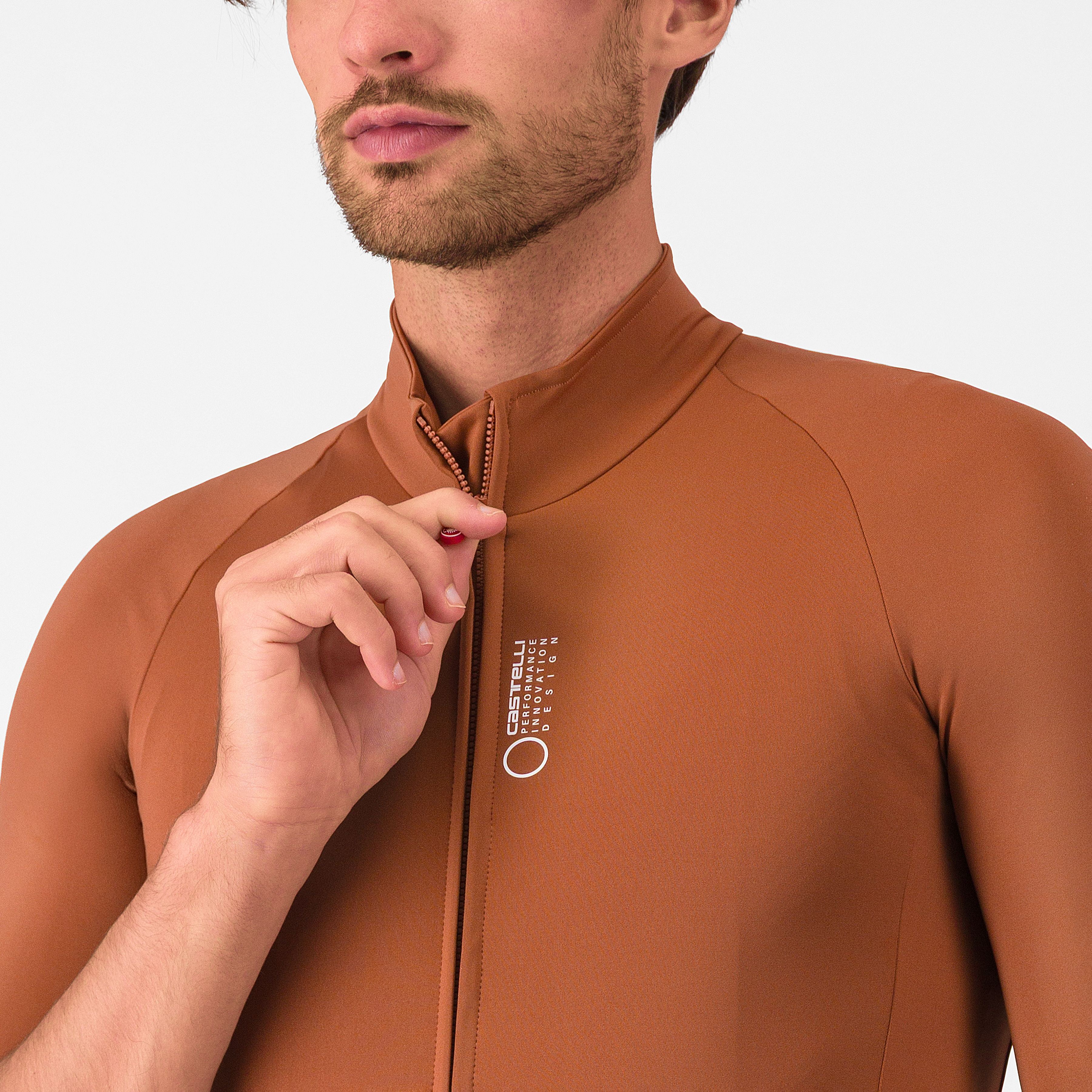 Do,di,ci, short sleeve jacket - mocha - castelli