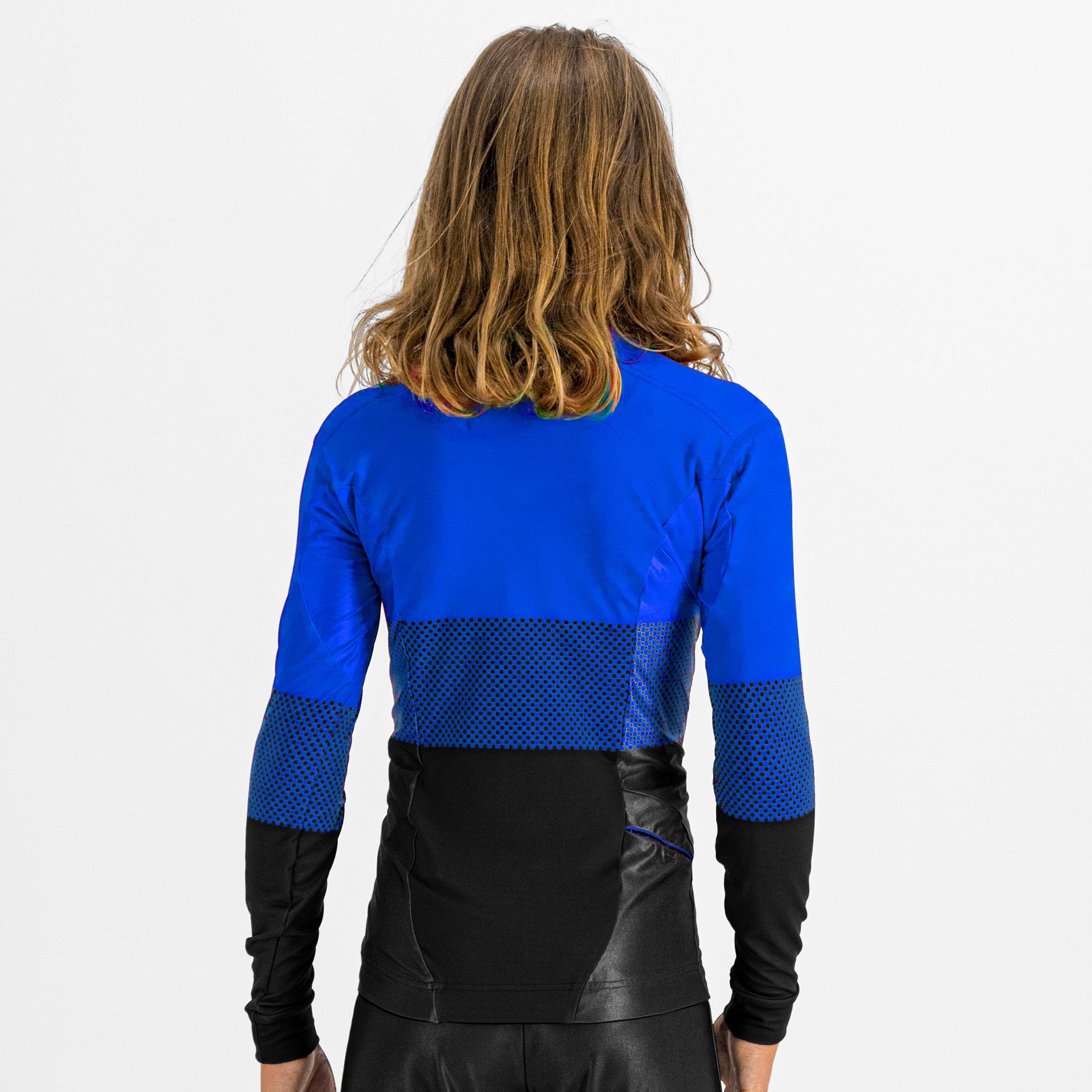 Squadra kid's jersey - brilliant blue black - sportful