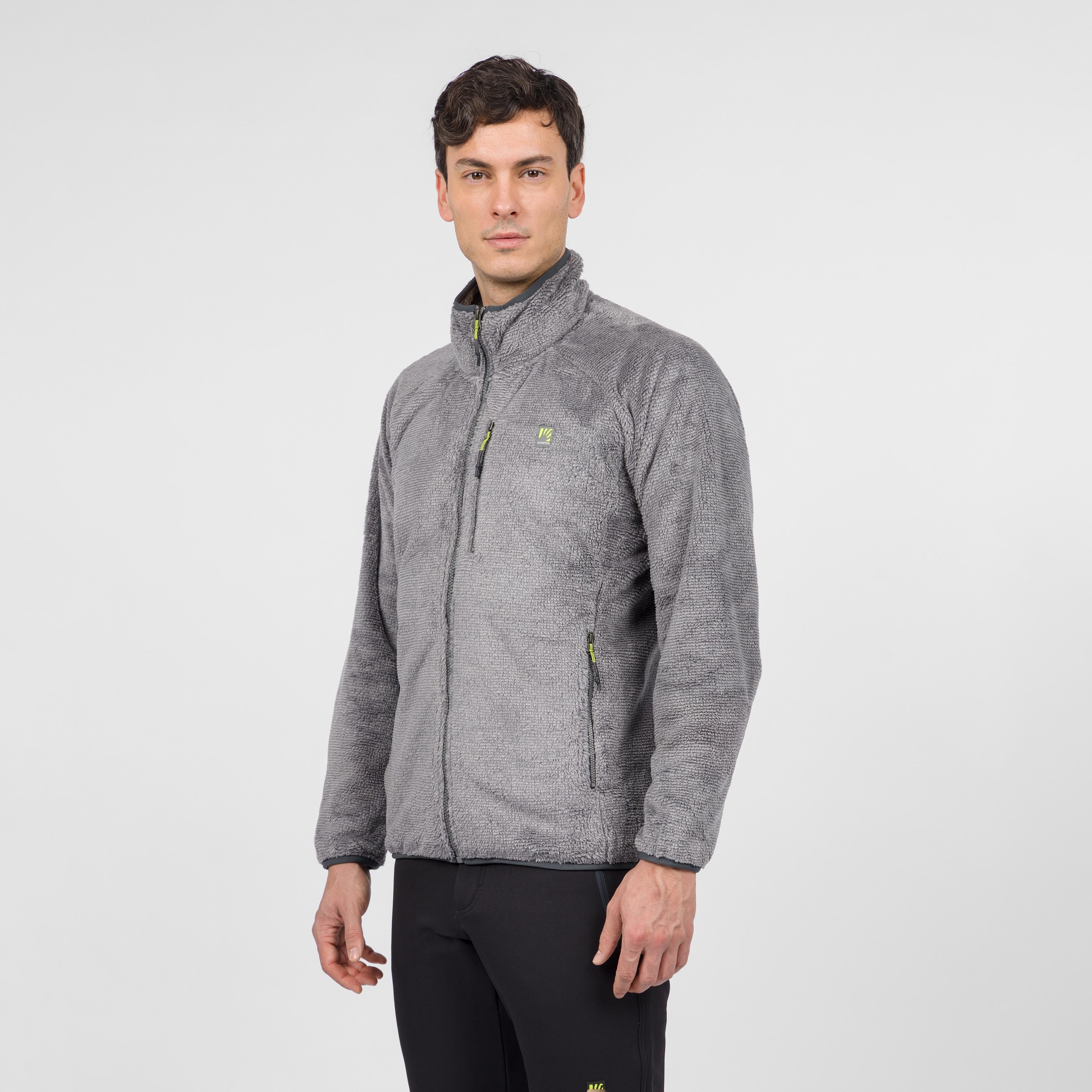 Vertice evo full zip fleece - smoked - karpos
