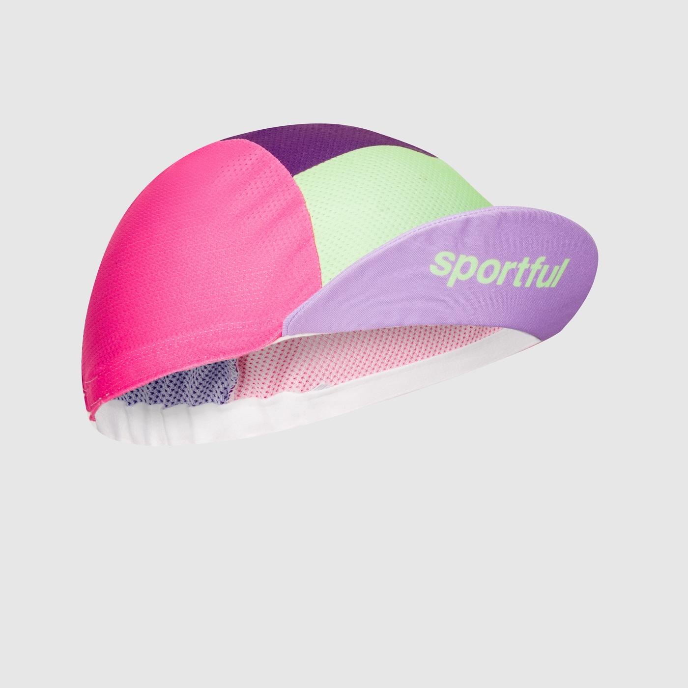 Classic cycling cap - cosmic berry purple green viol - sportful